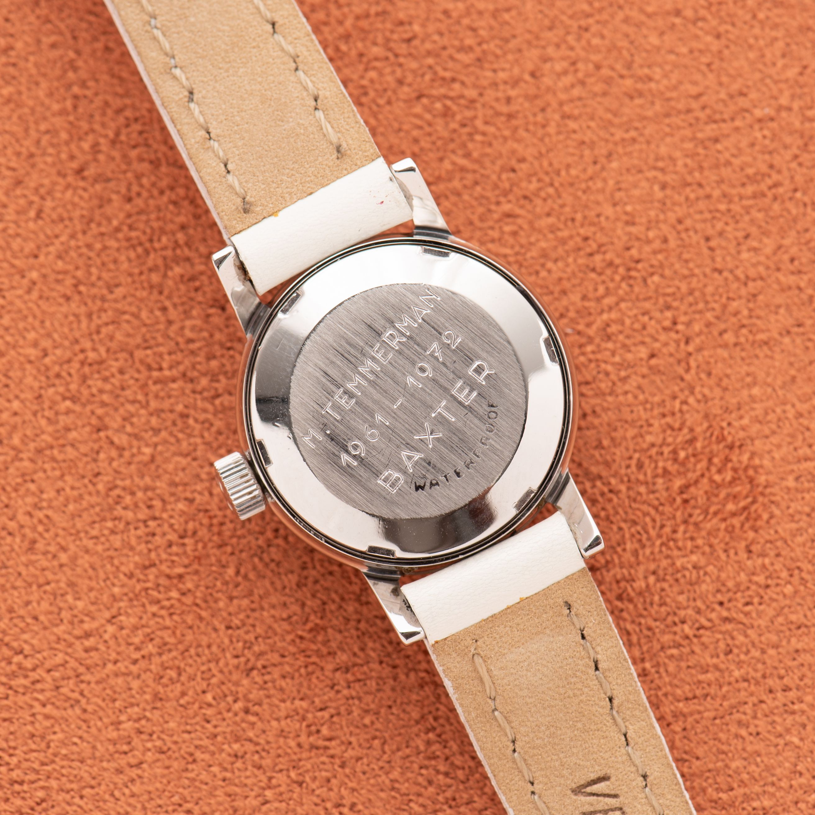 View of Omega Automatic De Ville réf 555.003 cal 661 from 1969