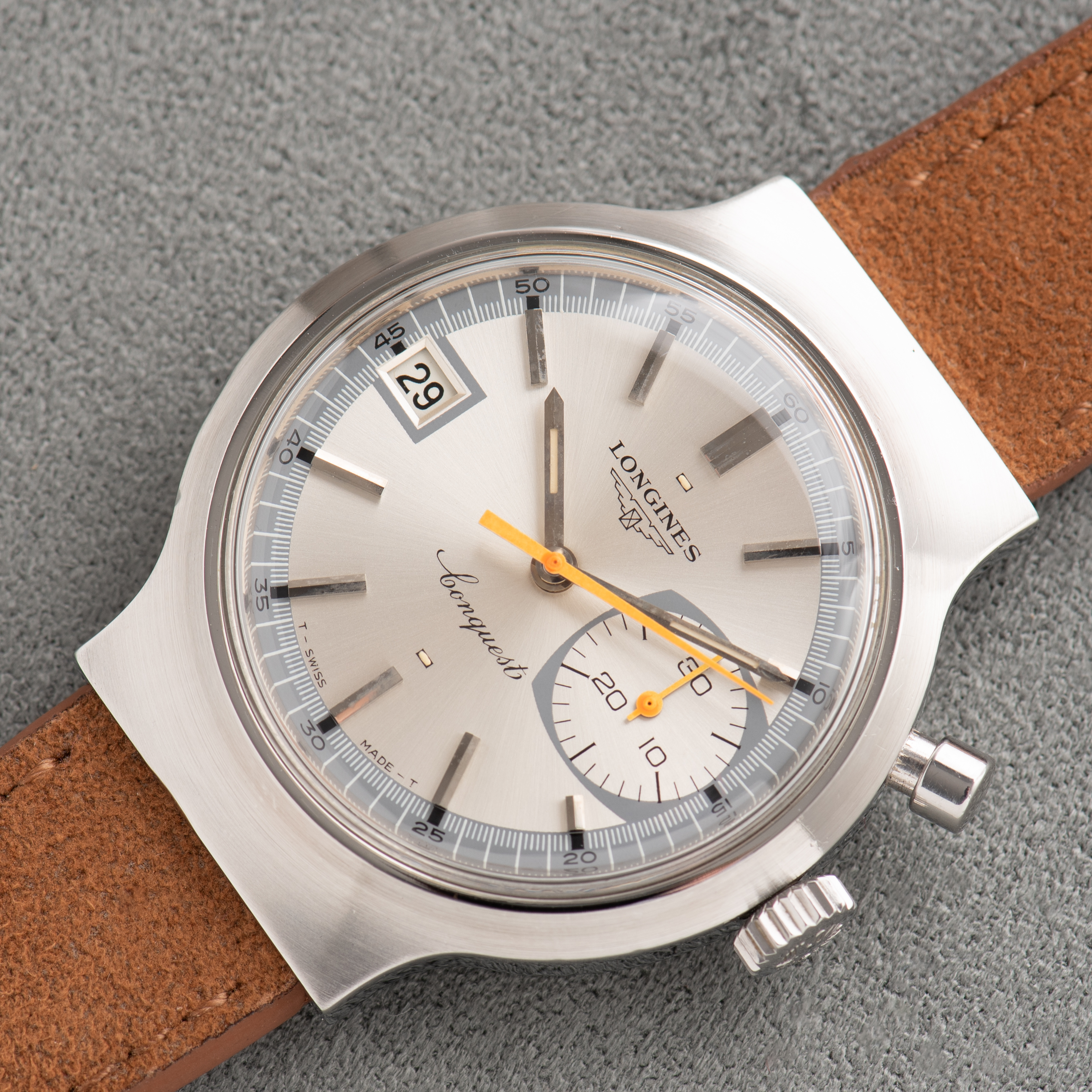 Vue de Longines Conquest Olympic Games Munich 1972 Réf 8615 1