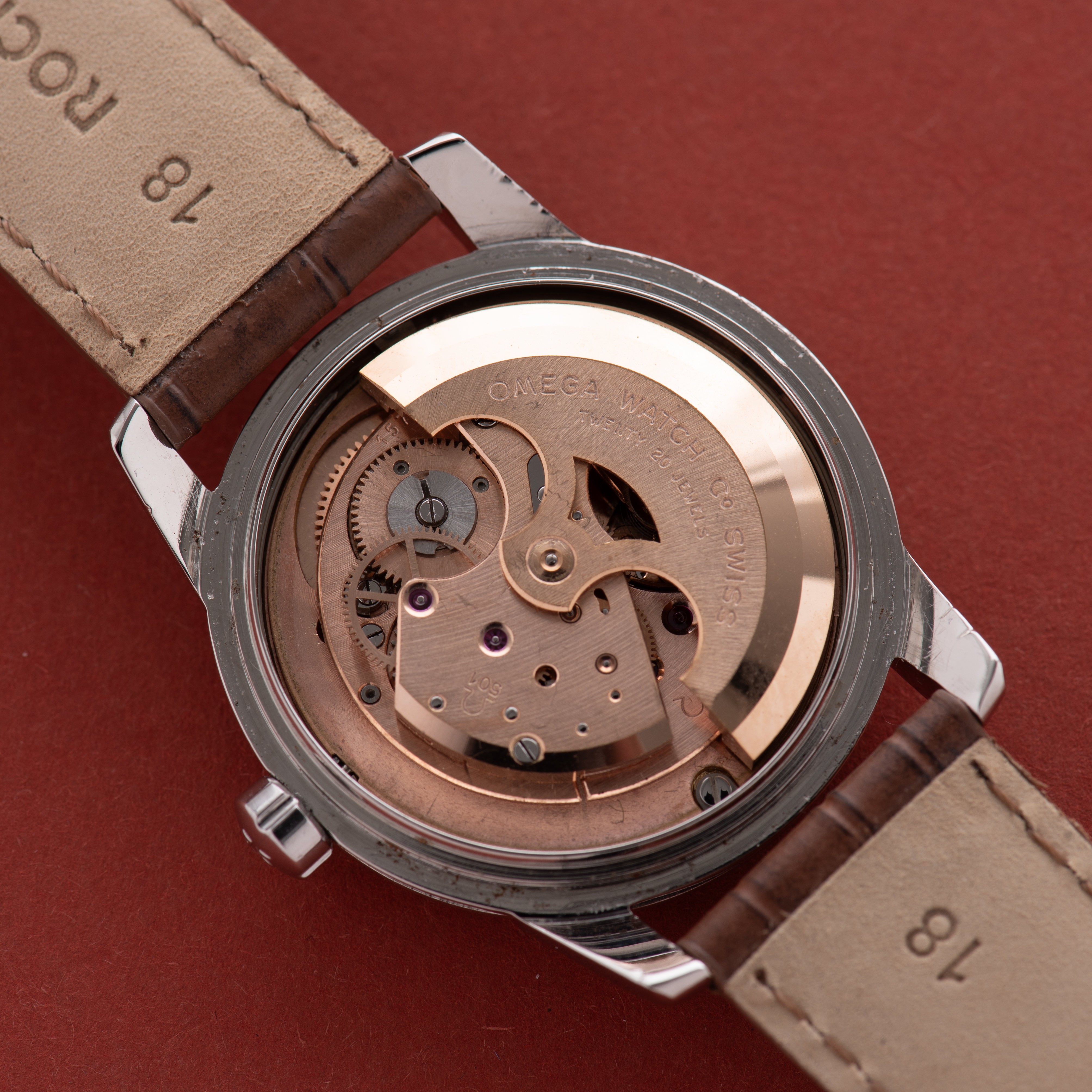 Vue de Omega Automatic Seamaster réf 2846-2848 4 SC cal 501 from 1956