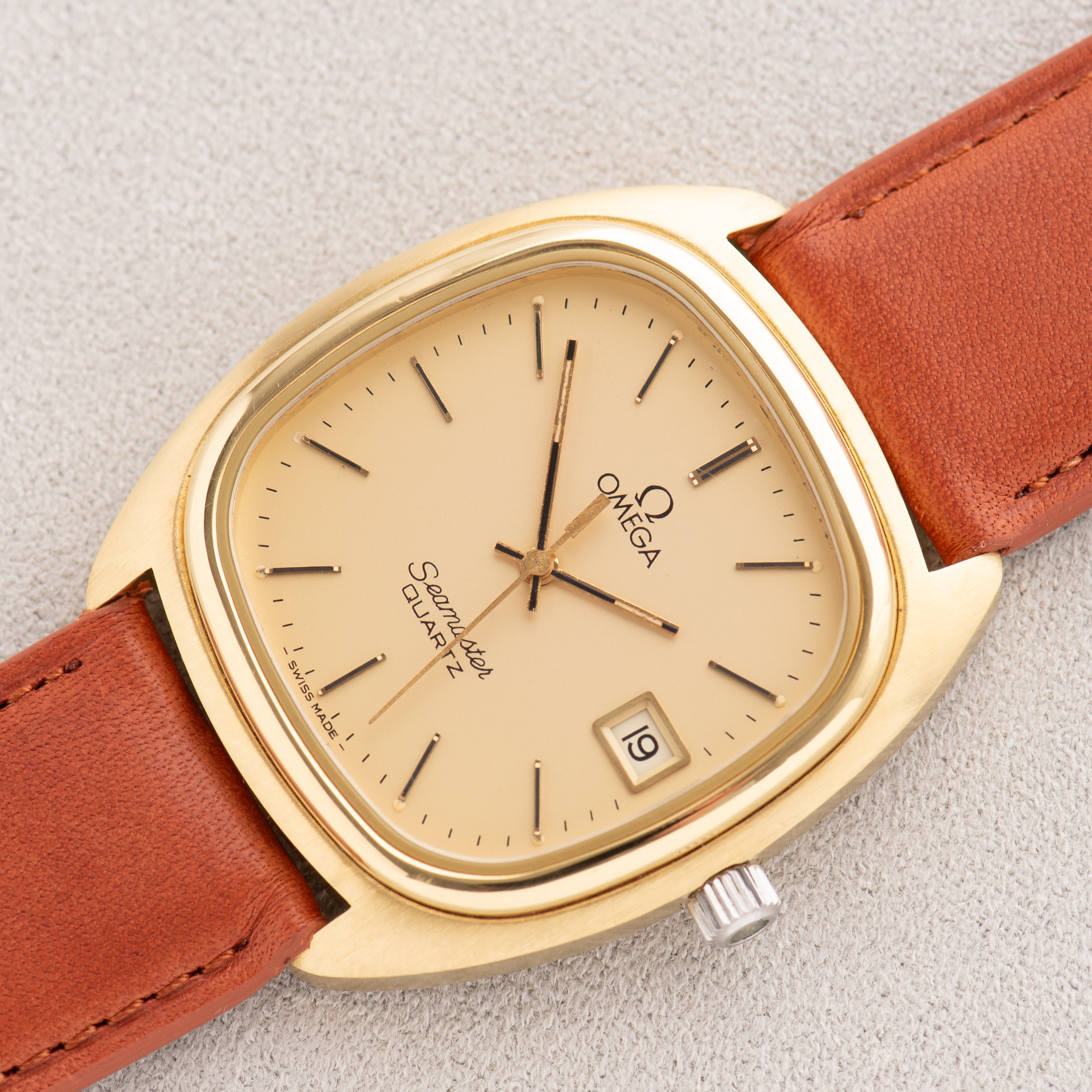 Vue de Omega Seamaster Quartz from 1979 cal 1342 Réf 196.0106