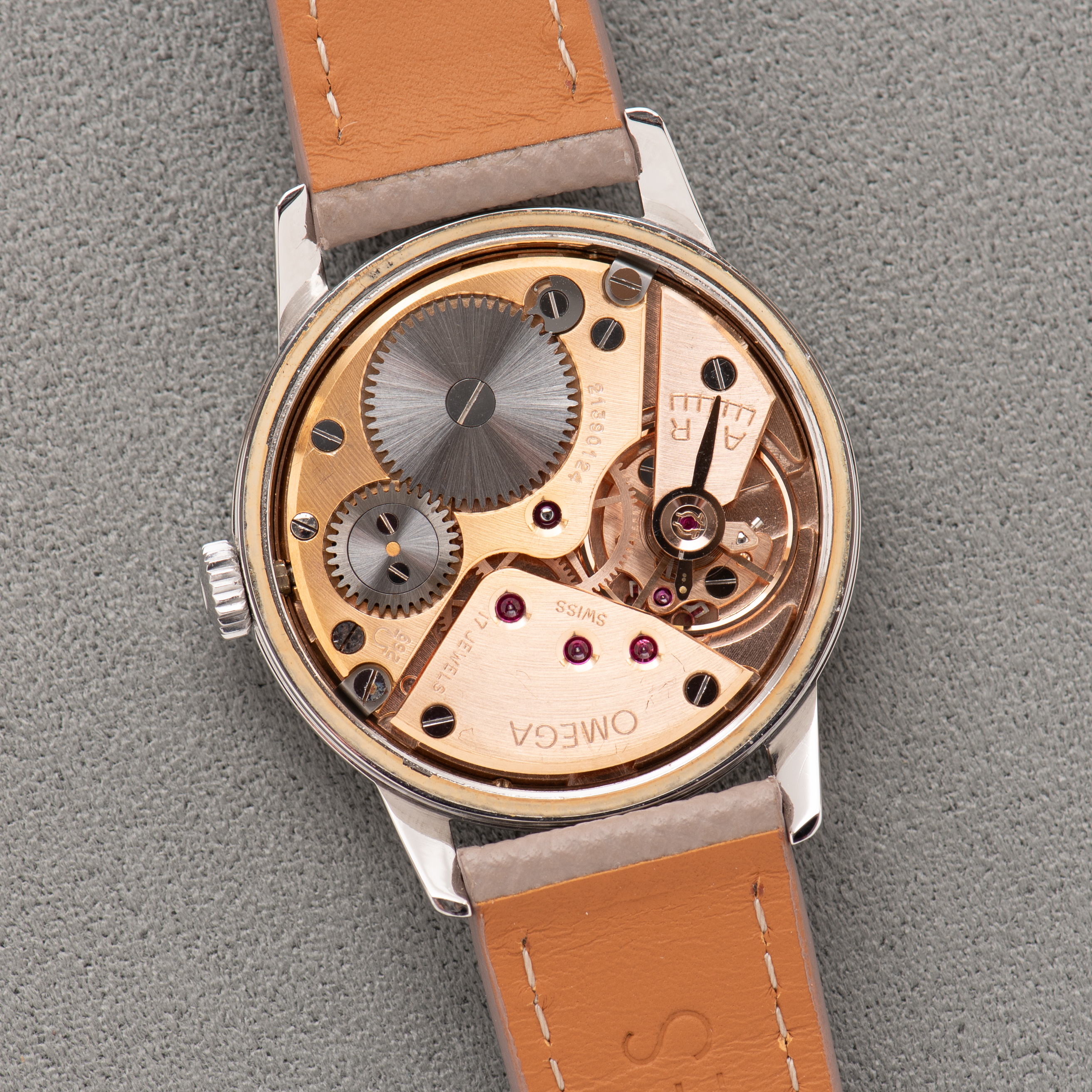 Vue de Omega Seamaster 30 "Linen Dial" from 1963 Réf 125.007-63
