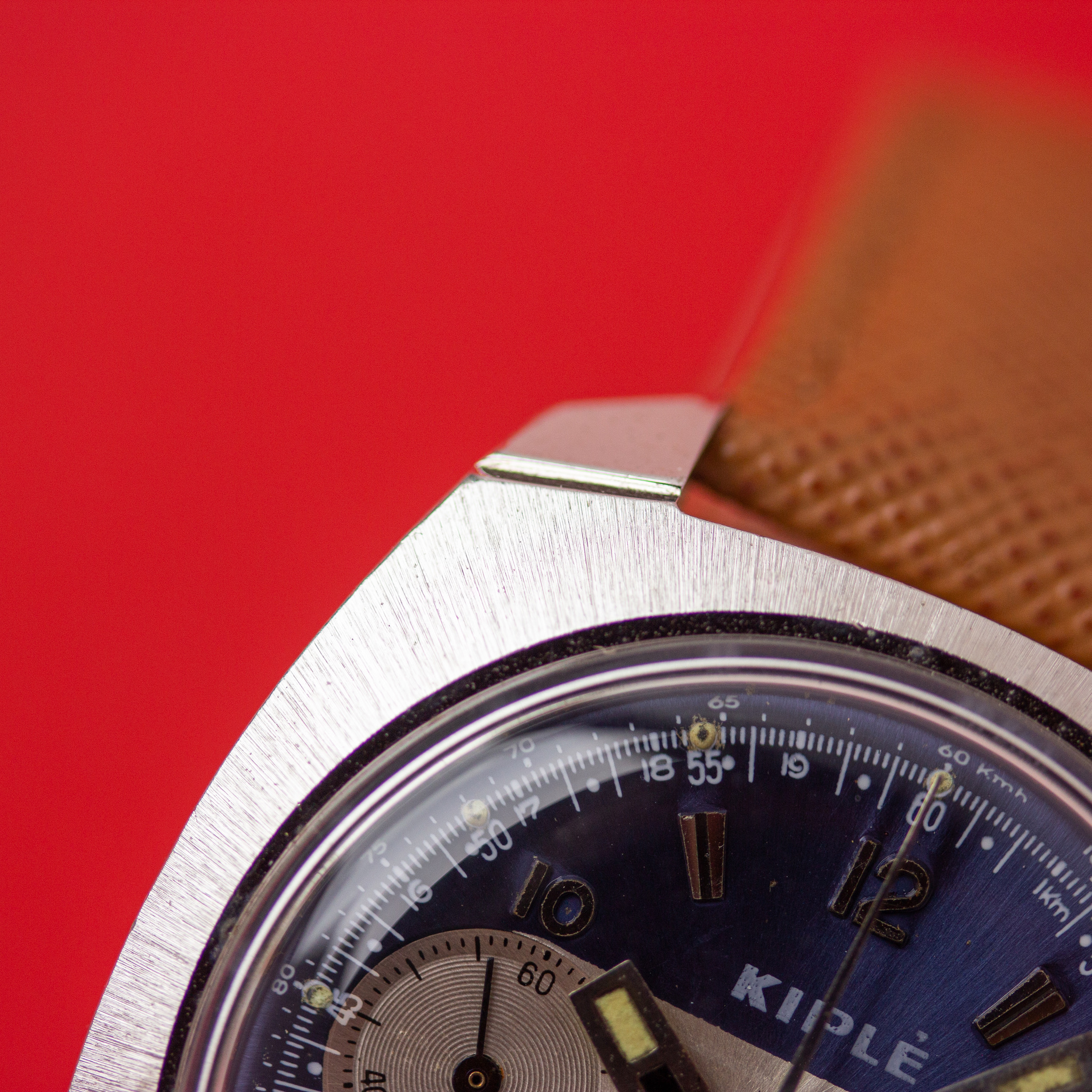 View of Kiple Chronograph Incabloc 17 rubies