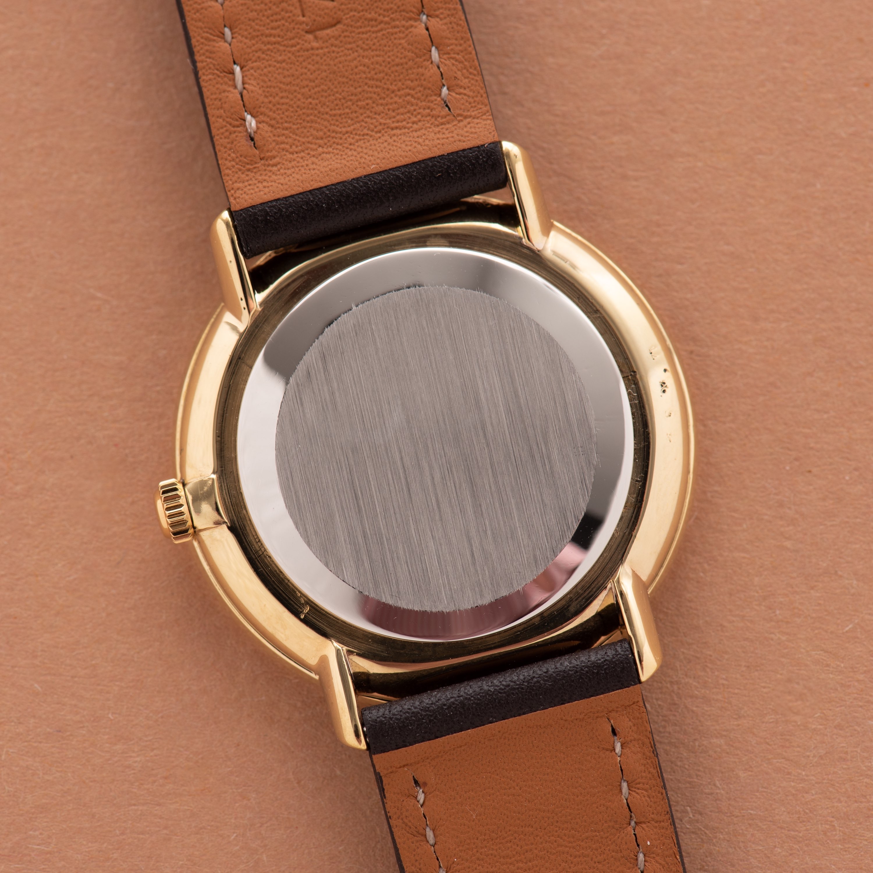 Zicht op Omega De Ville Jurk Horloge verguld Ref 111.0107 uit 1971