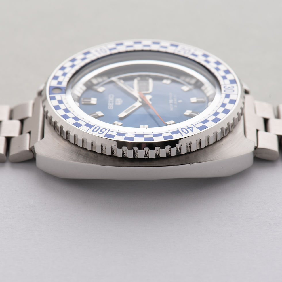 Thumbnail: Seiko 5 Sports water 70 proof 21 Jewels réf 6119-7173