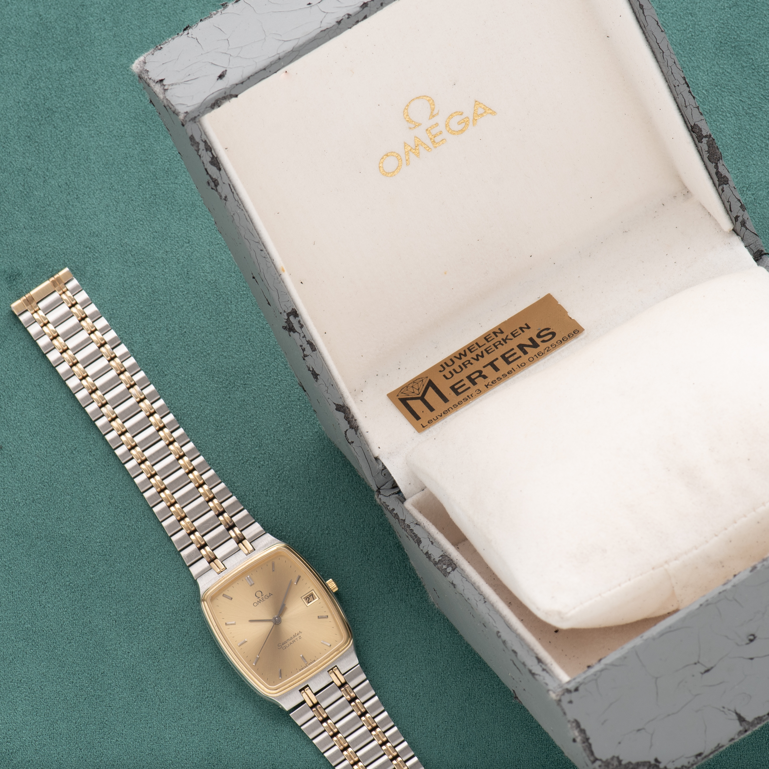 Vue de Omega Seamaster Quartz Gold plated/steel réf 196.0239 from 1984