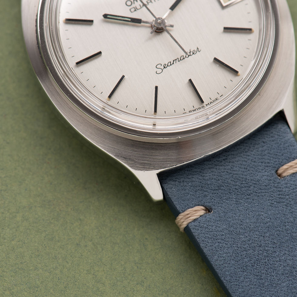 Miniature : Omega Quartz Seamaster Silver dial réf 196.0072 from 1977
