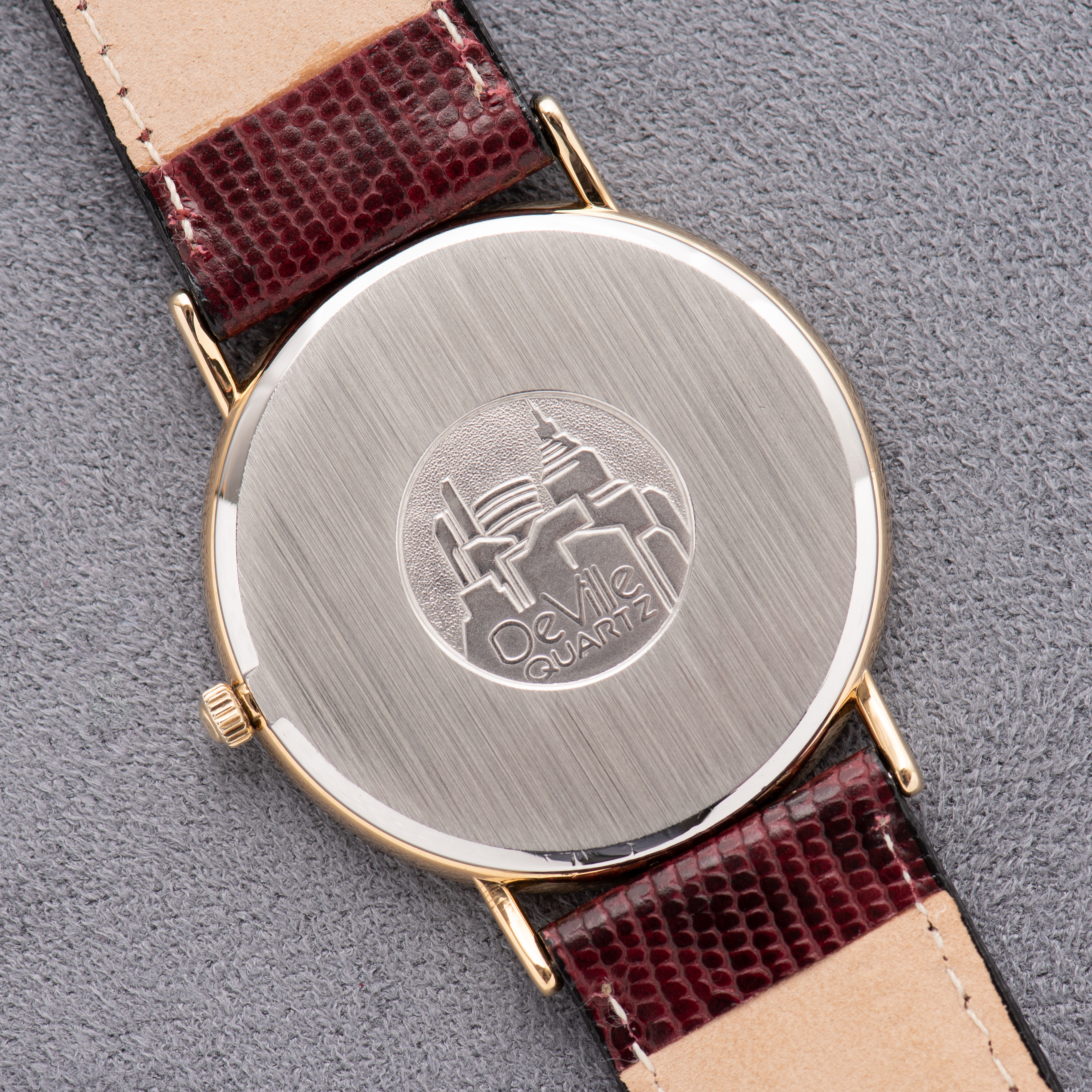 Zicht op Omega De Ville ref 195.0075 cal 1378