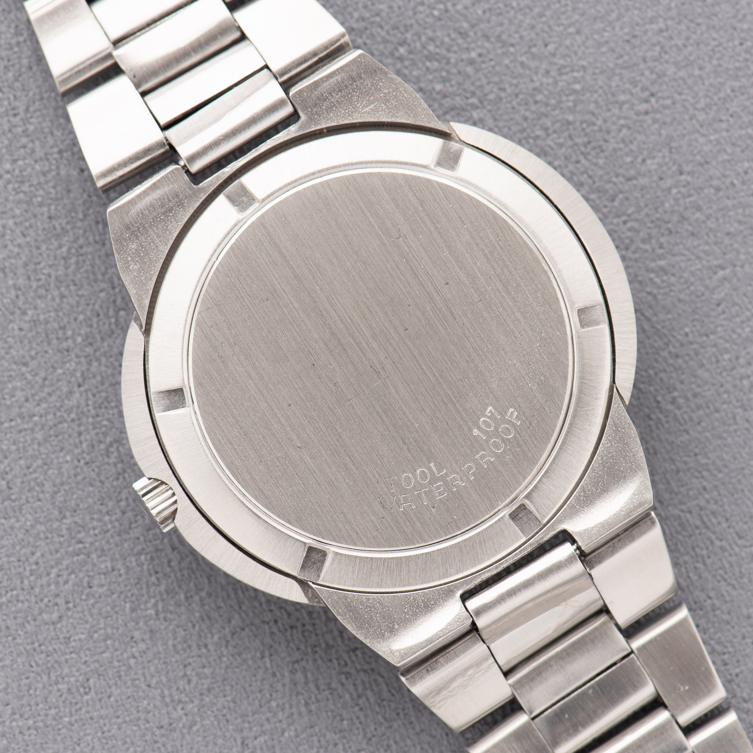View of Omega Geneva Dynamic Mechanics Blue Dial from 1969 Ref 166.039
