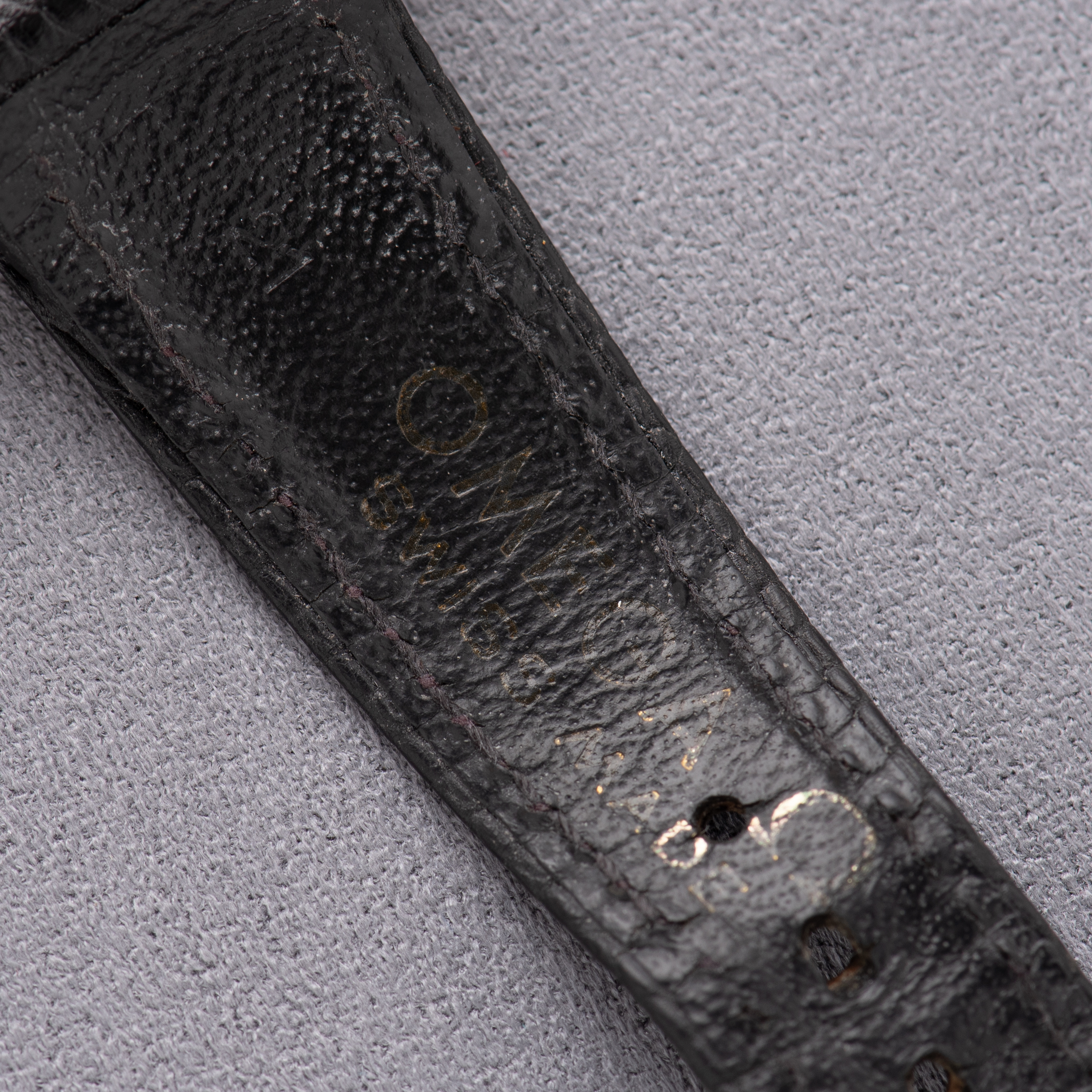 View of Omega Constellation Chronometer C-shape 14K Gold Capped from 1969 Réf 168.017SP