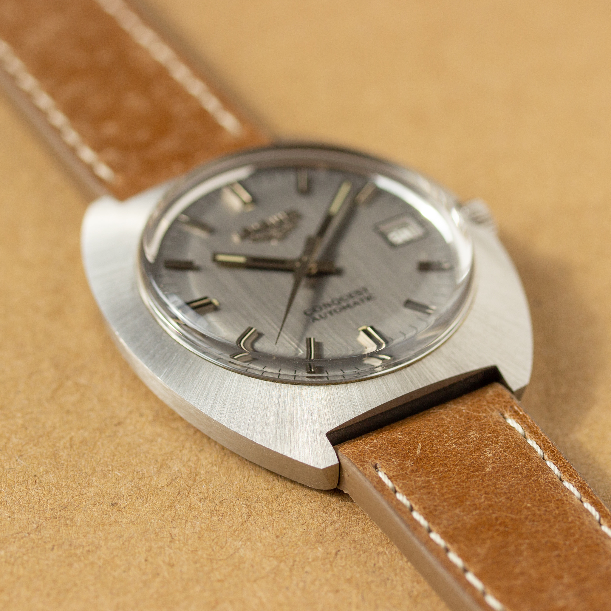 View of Longines Conquest Automatic cal L633.1