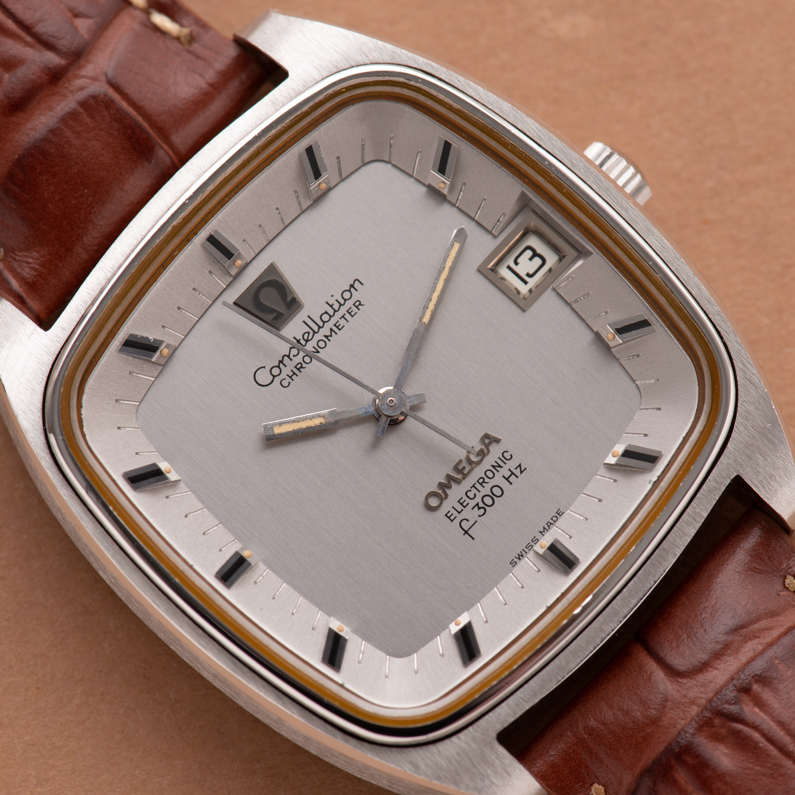 Vue de Omega Constellation Chronometer Electronic F300Hz from 1972 Ref 198.0027