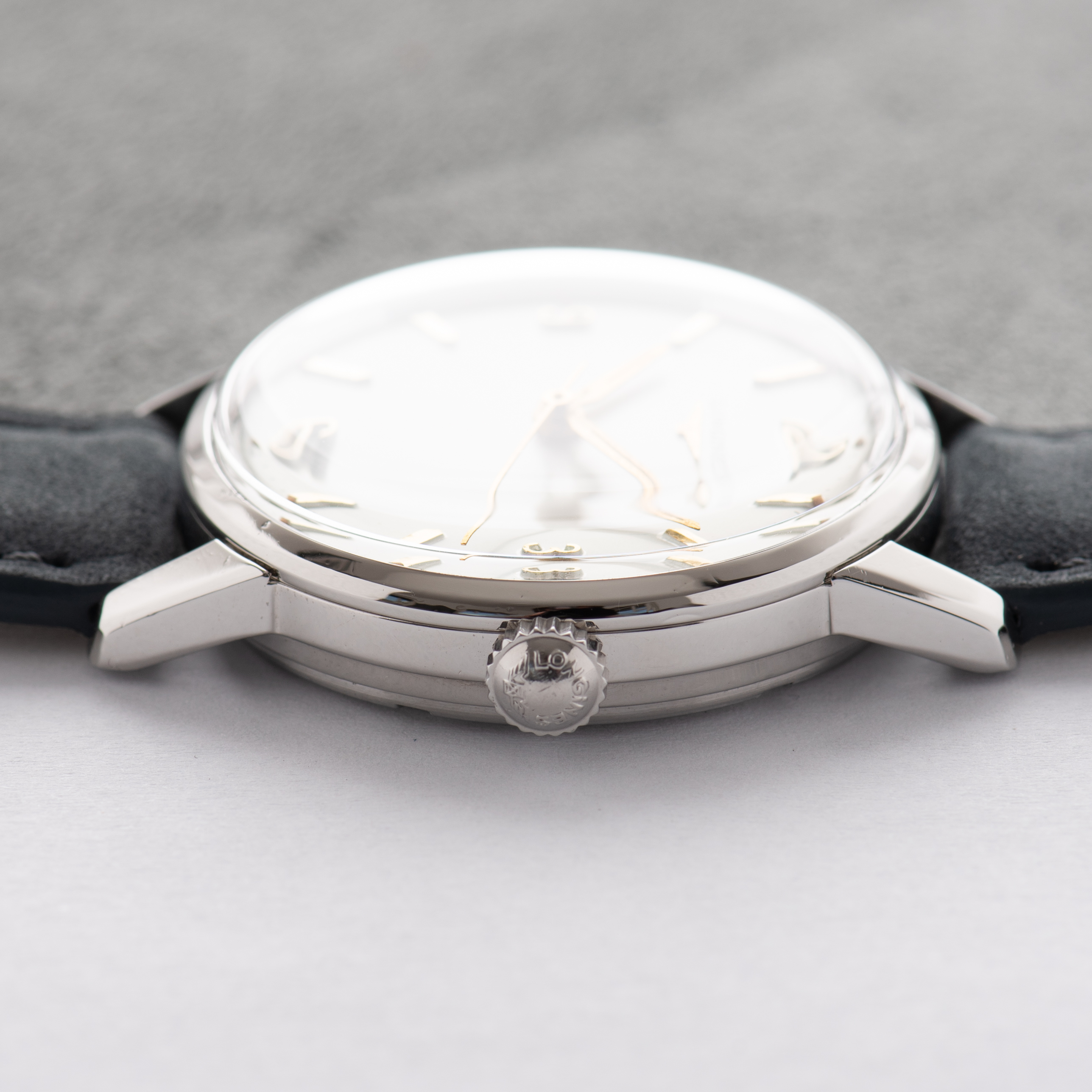 Zicht op Longines mécanique "Turquoise" Dial Dial réf 7177 1 787 cal 30LS