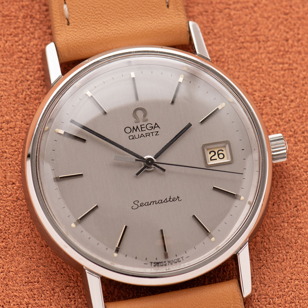 Miniature : Omega Quartz Seamaster Date Silver Dial réf 196.0079 cal 1342 from 1977