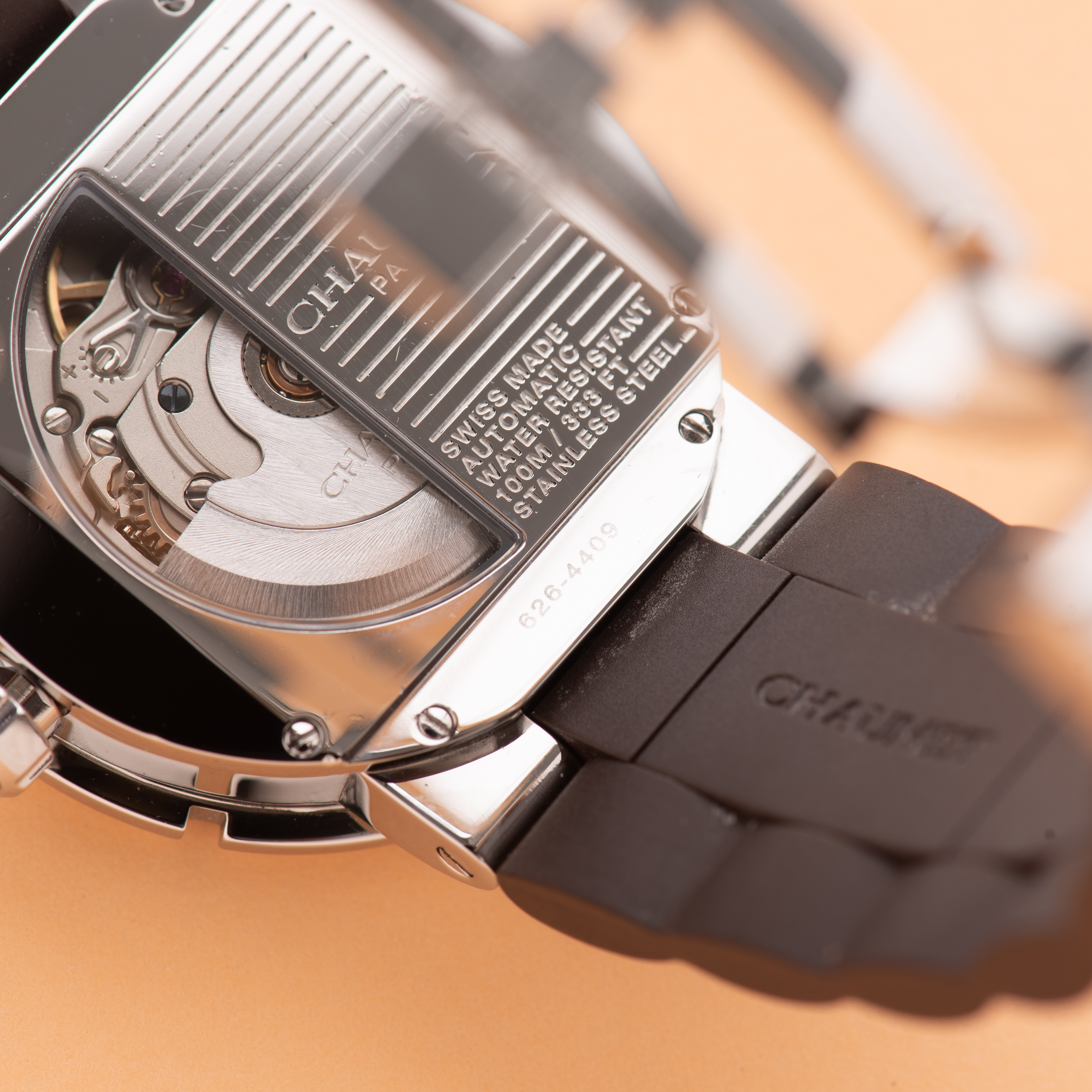 View of Chaumet Paris Class One Automatic 100m=333ft ref 626-4409