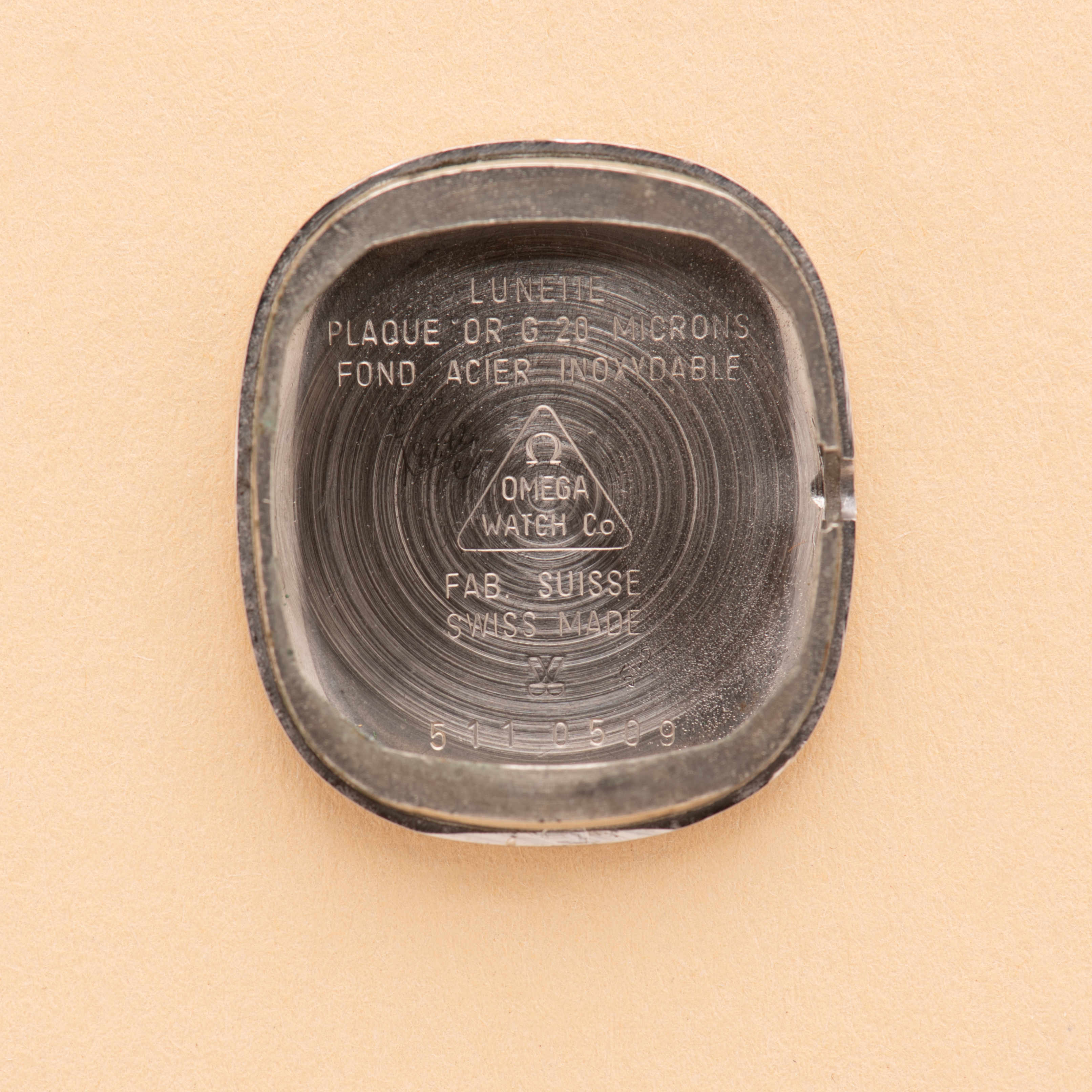 View of Omega De Ville ref 511.0509 cal 625 from 1978