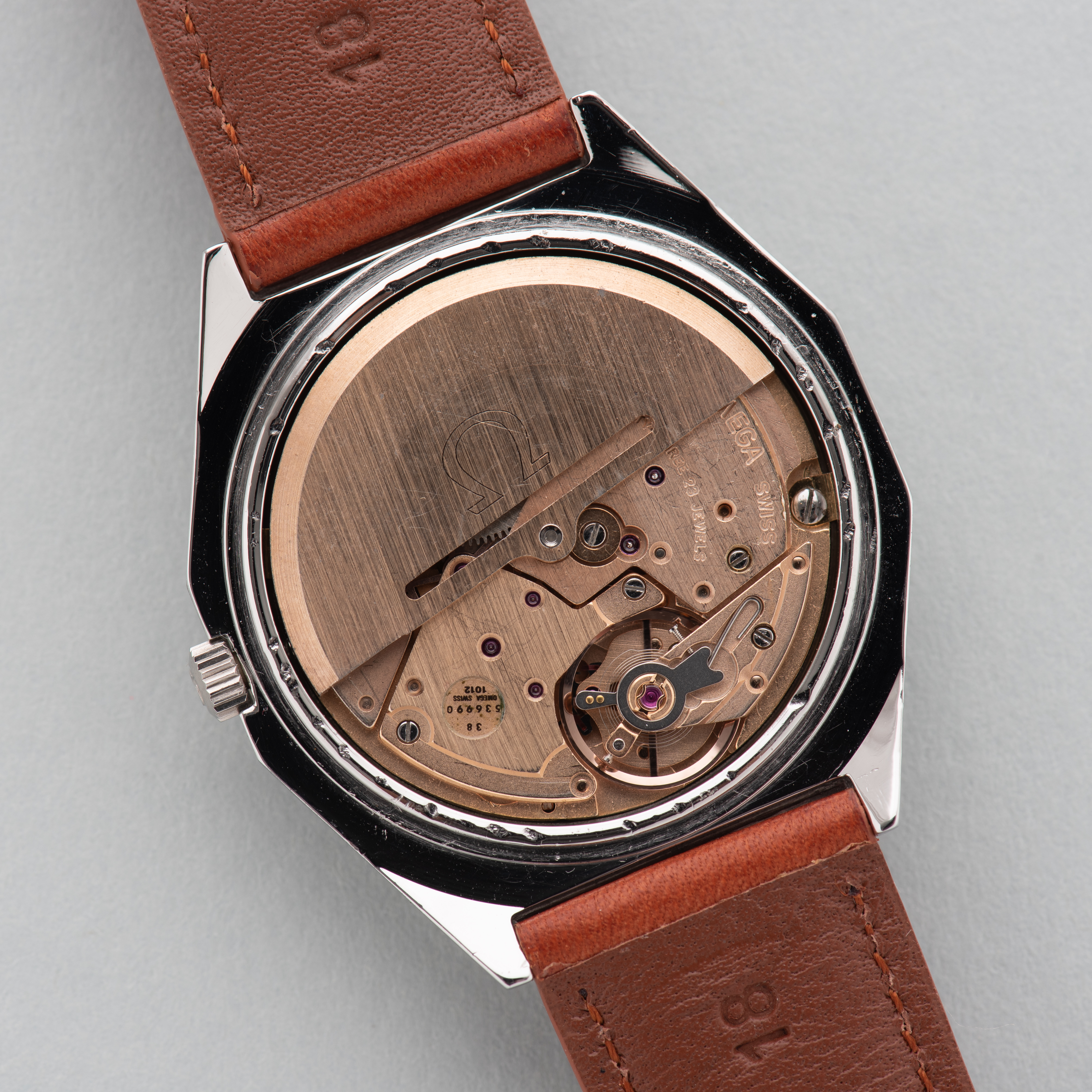 View of Omega Seamaster Automatic ref 166.0257 from 1974