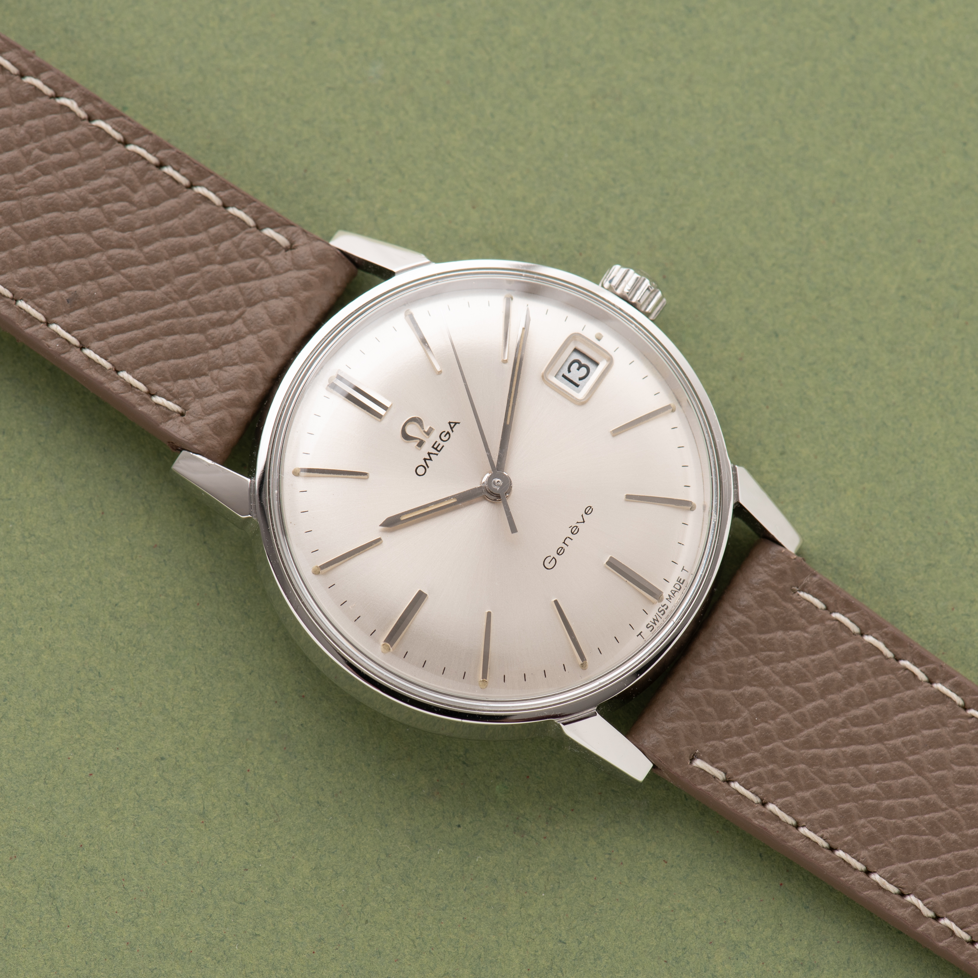 Vue de Omega Genève Date réf 136.011 from 1968
