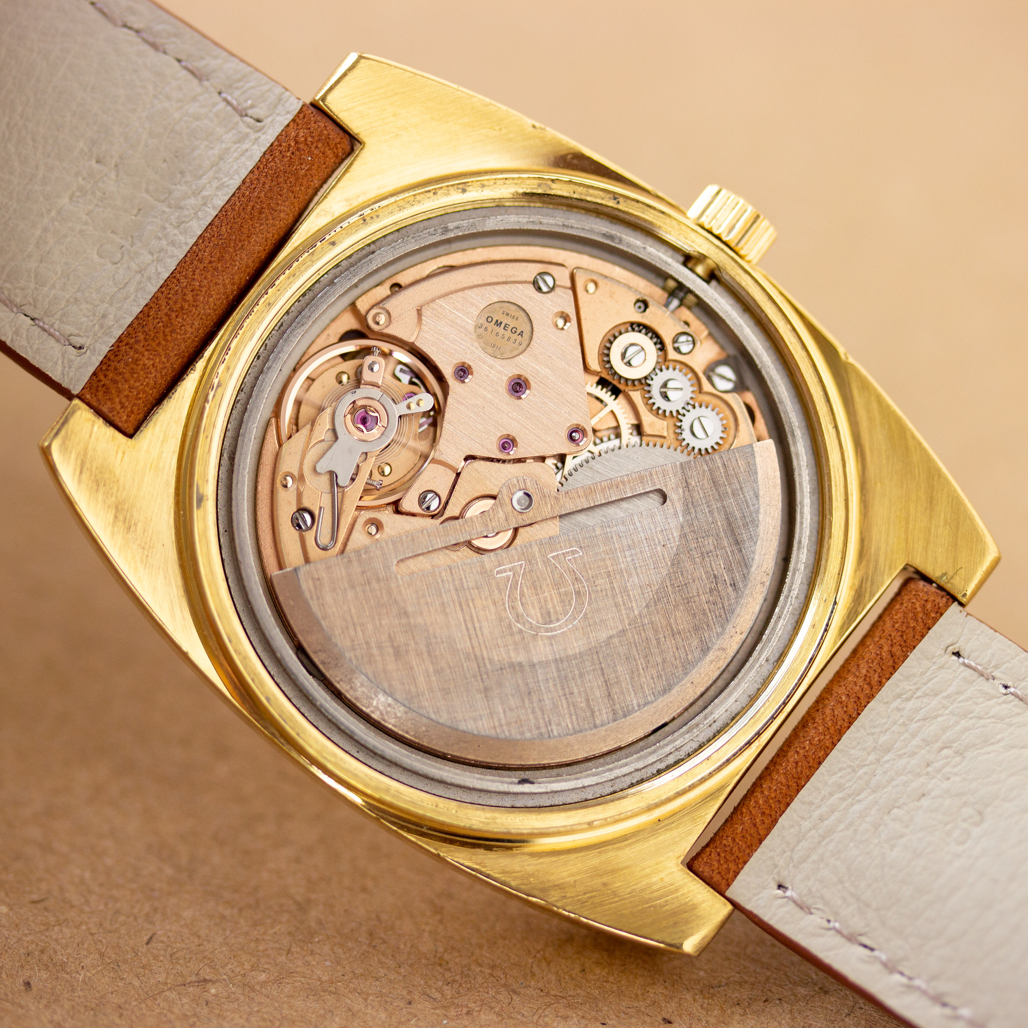 View of Omega Automatic Geneva ref 166.0190 cal 1012