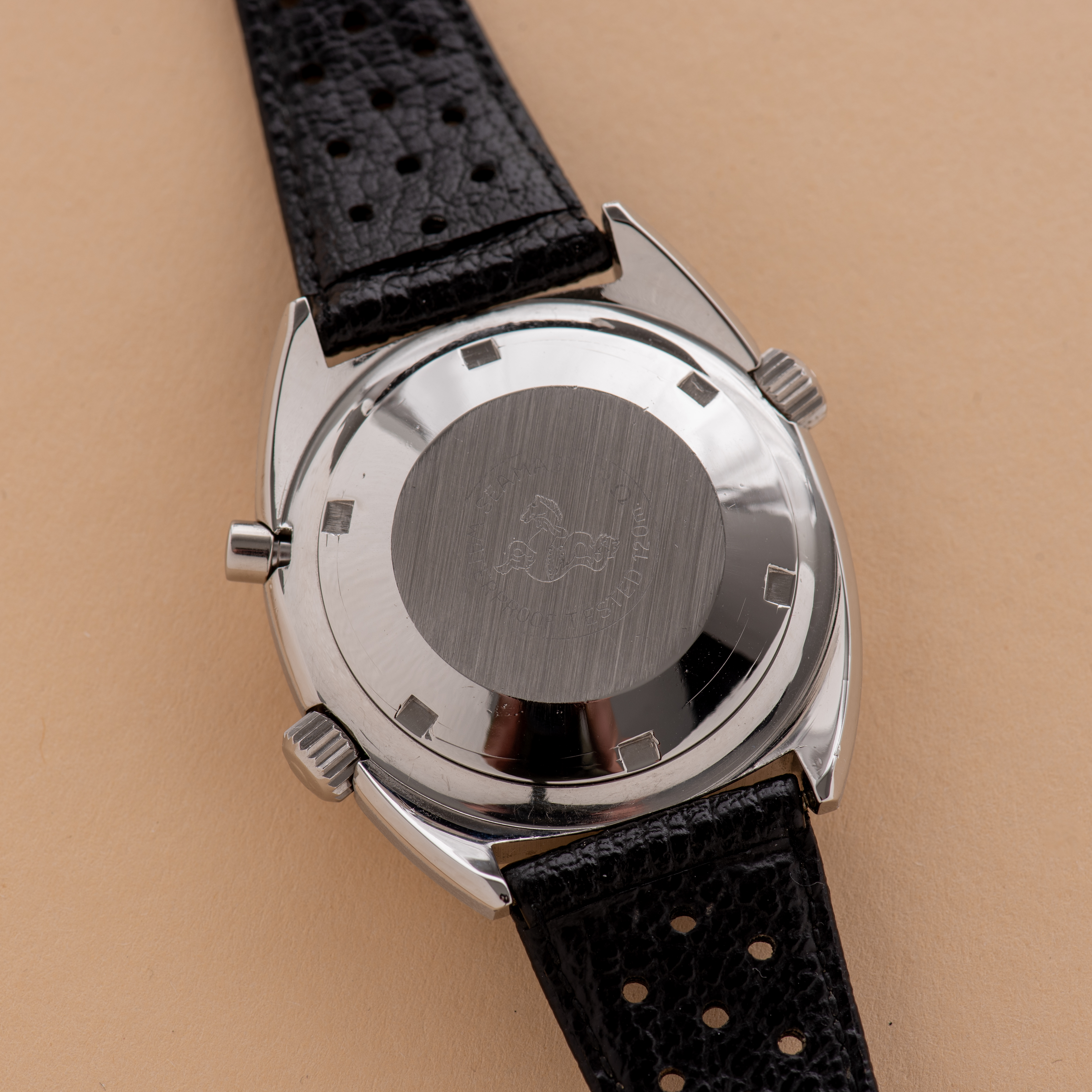 View of Omega Chronostop Seamaster cal 865 réf 145.008 from 1967