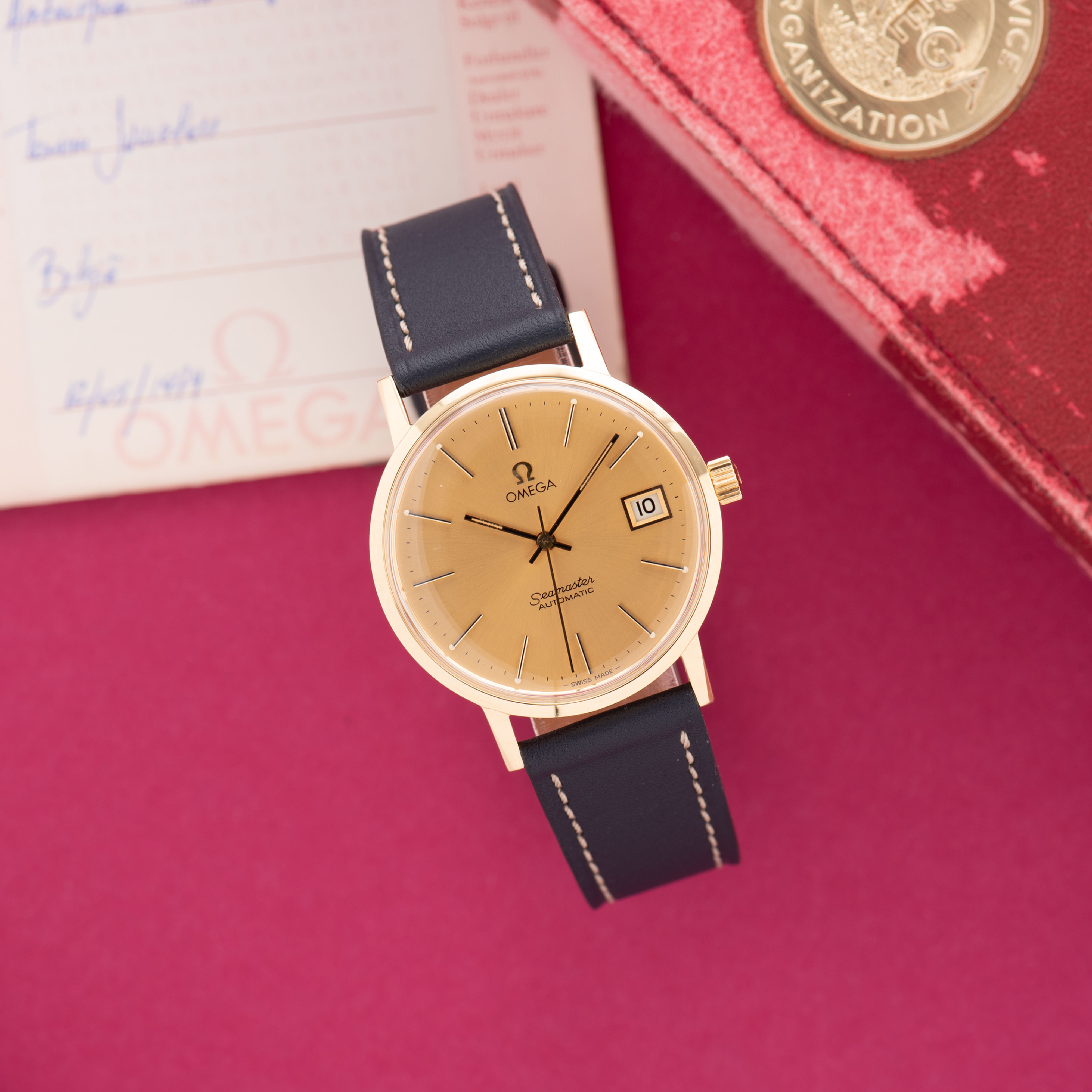 Omega Seamaster Automatic réf 166.0217 from 1979 Full Set