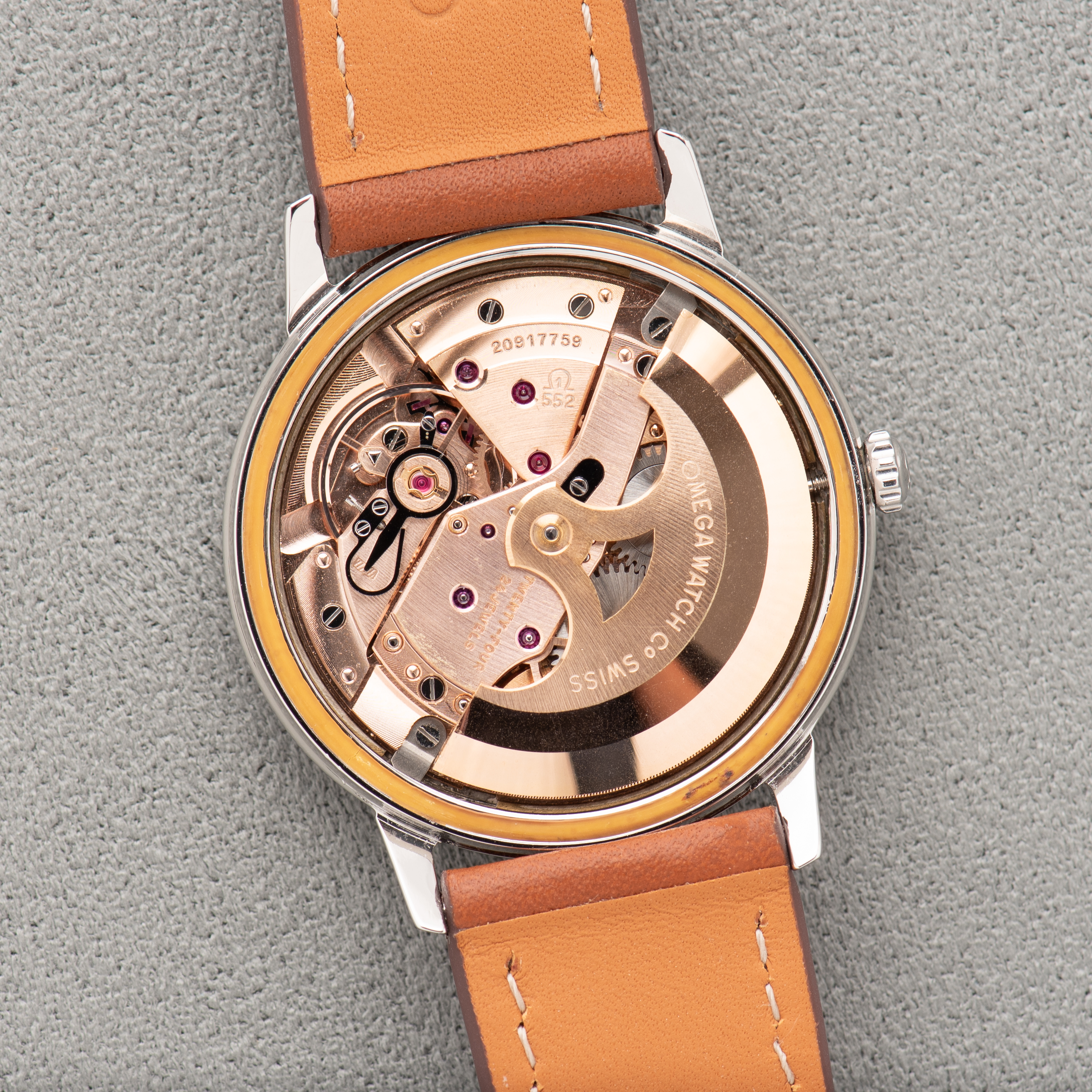 View of Omega Seamaster Automatic Silver Dial – Ref. 165.002 – 1963