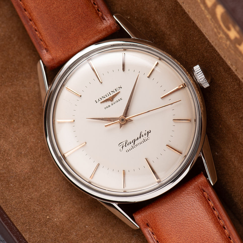 Miniature : Longines Flagship Automatic Steel – Calibre 380 – Réf. 1104 – Circa 1970-1980