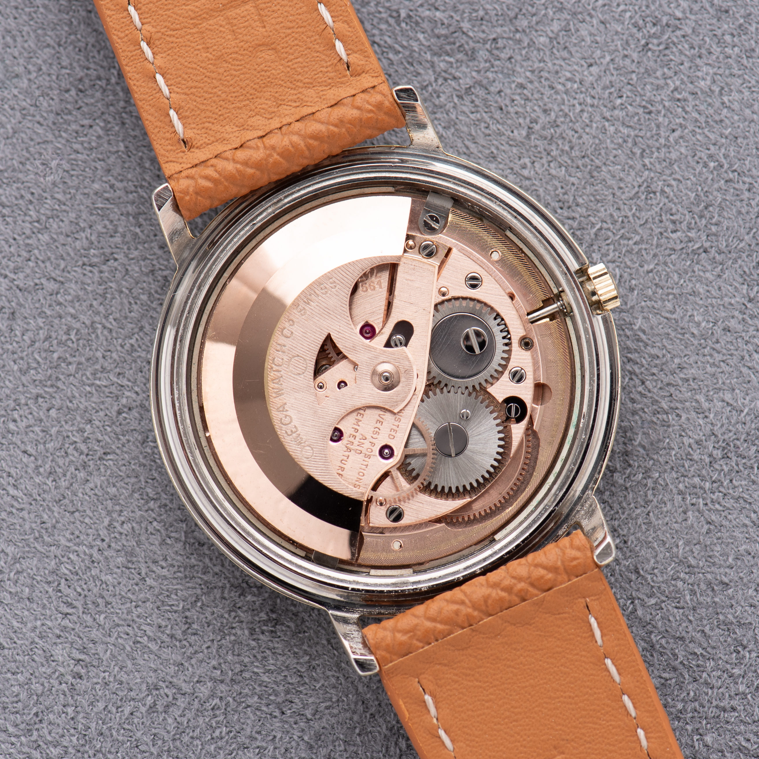 Zicht op Omega Automatic Chronometer Officially Certified Constellation réf 168.004