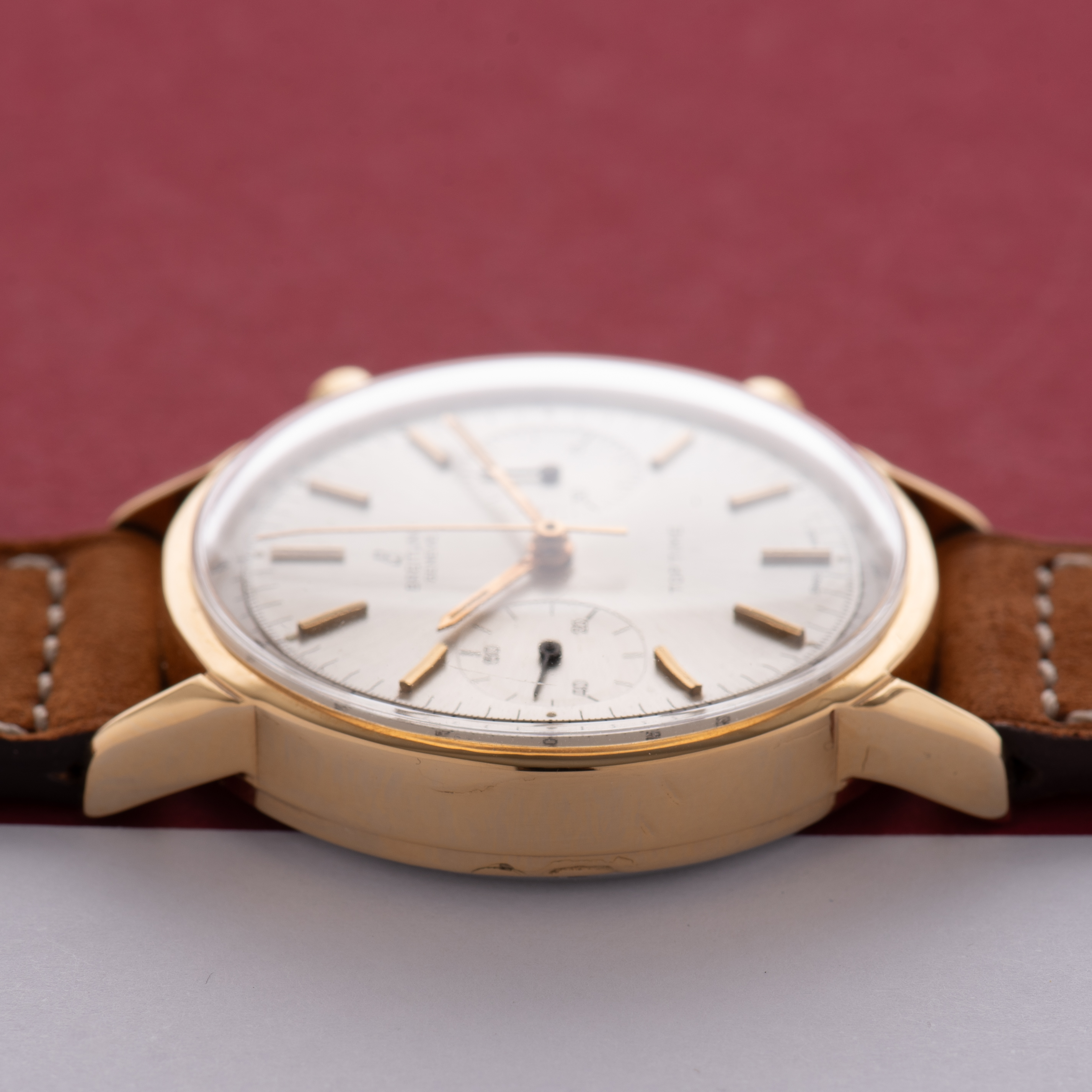 Zicht op Breitling Toptijd Chronograaf Venus 188 ref 2003