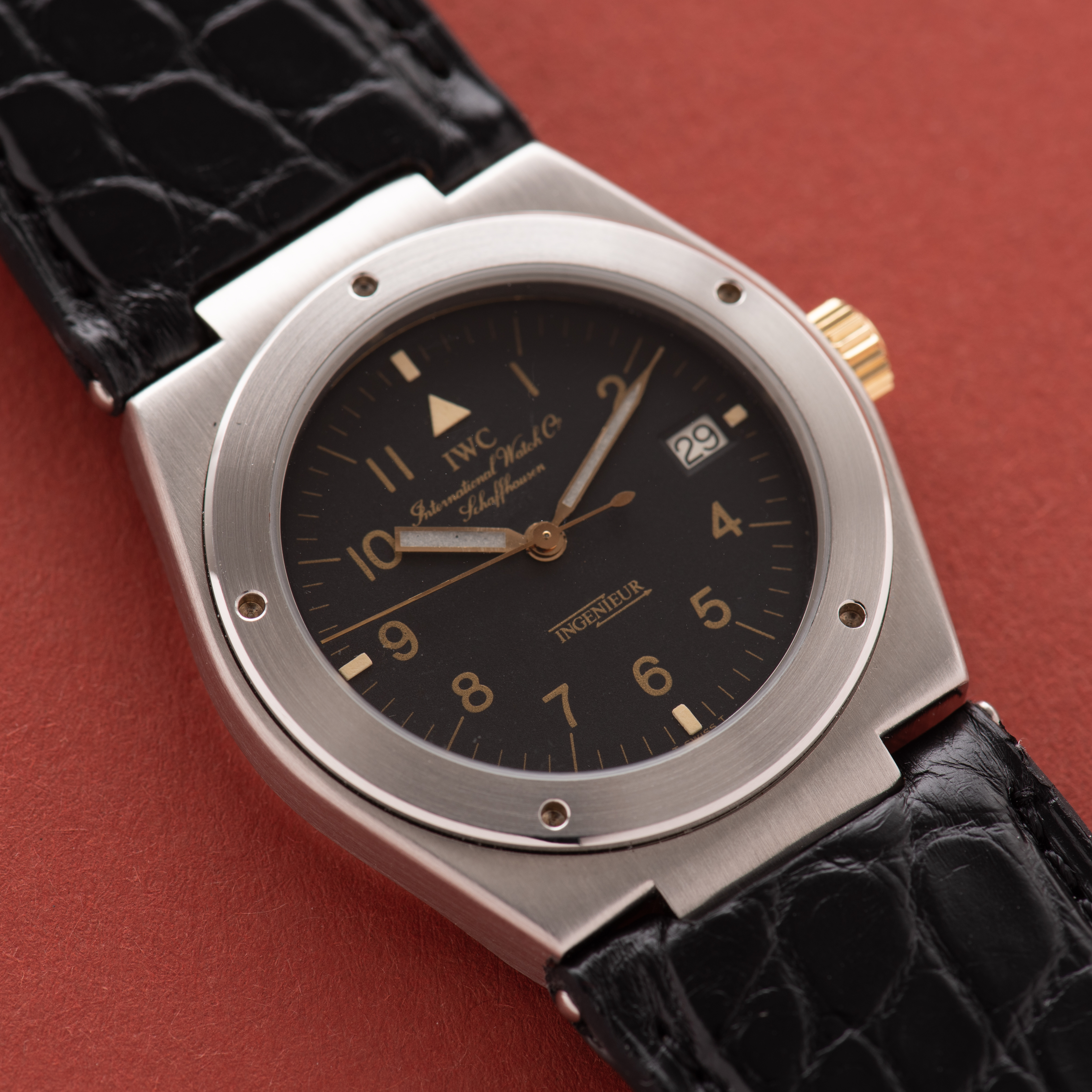 View of IWC Ingenieur Quartz "prototype" ref 3305 cal 2210