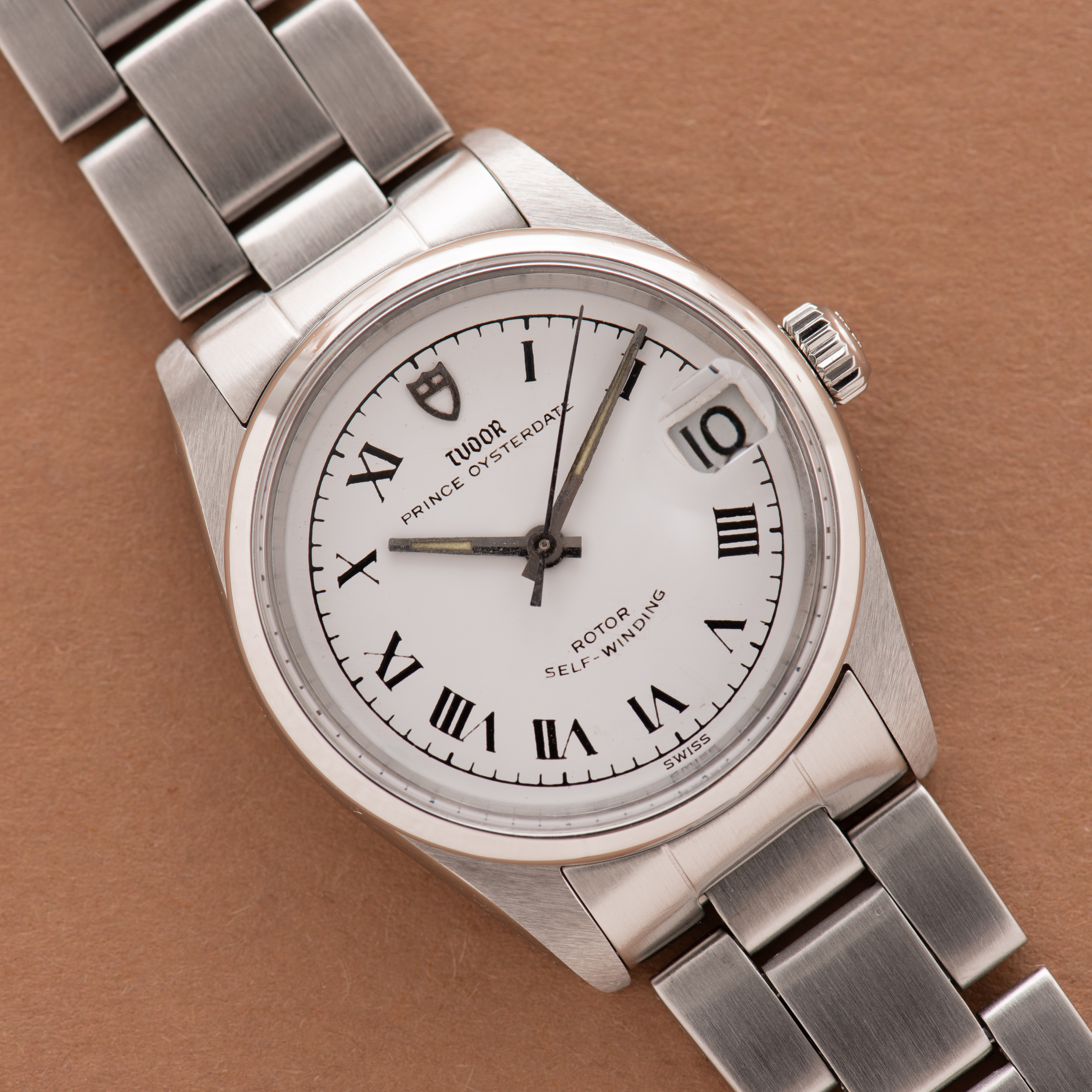 View of Tudor Prince Oysterdate Rotor Self-Winding réf 74300 from 1980