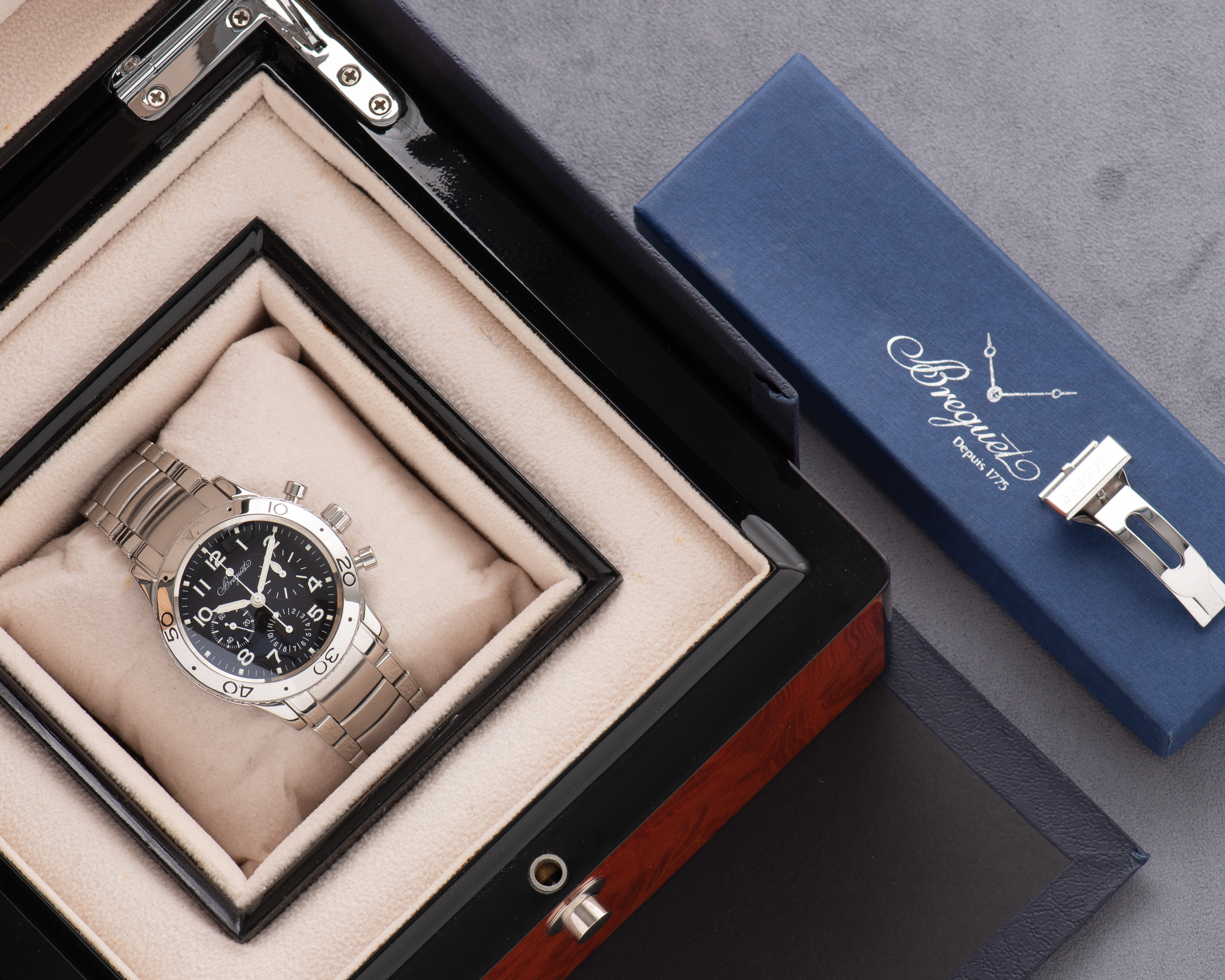 View of Breguet Type XX Automatic Ref 3800 Aeronavale