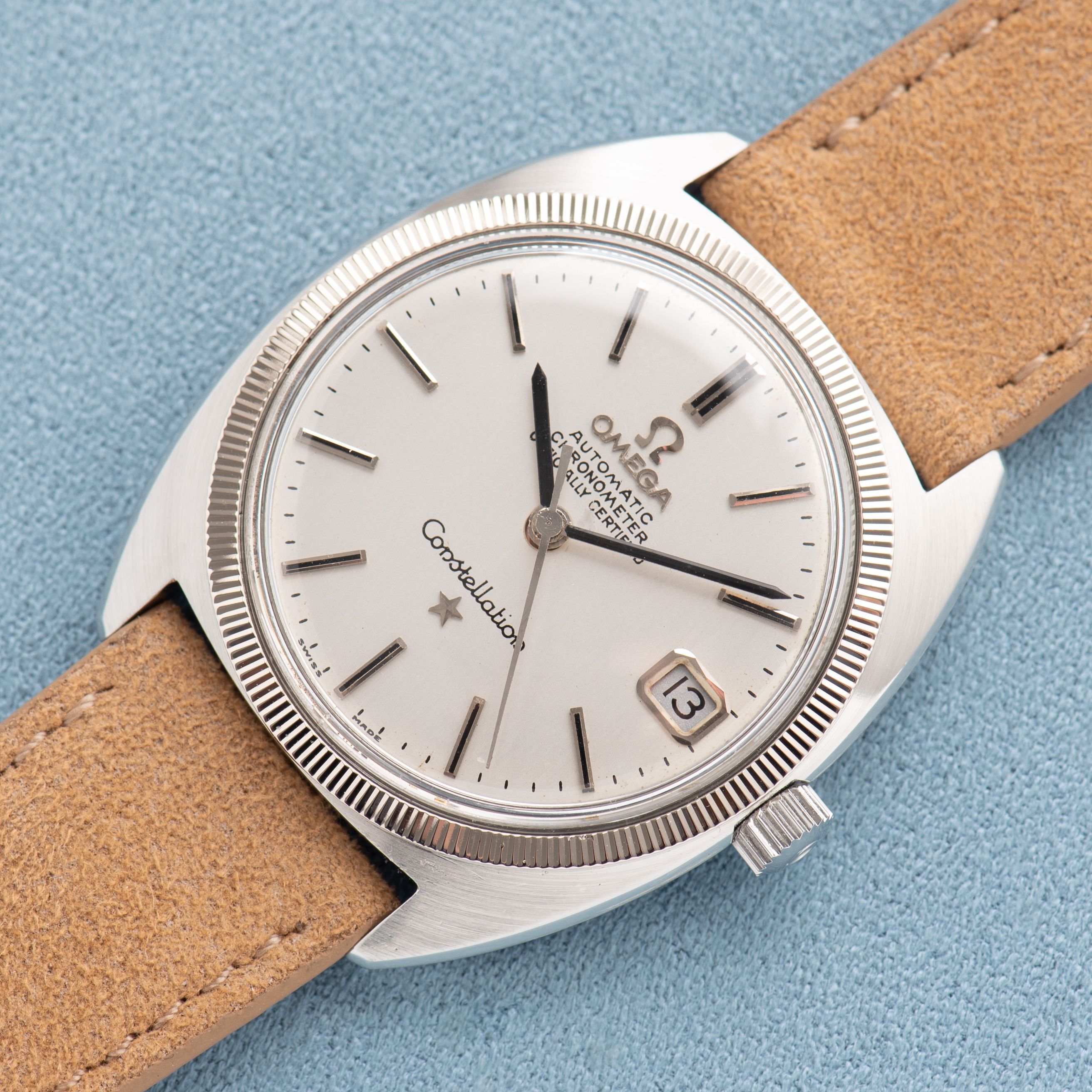 View of Omega Automatic Chronometer Officially Certified Constellation Réf 168.027
