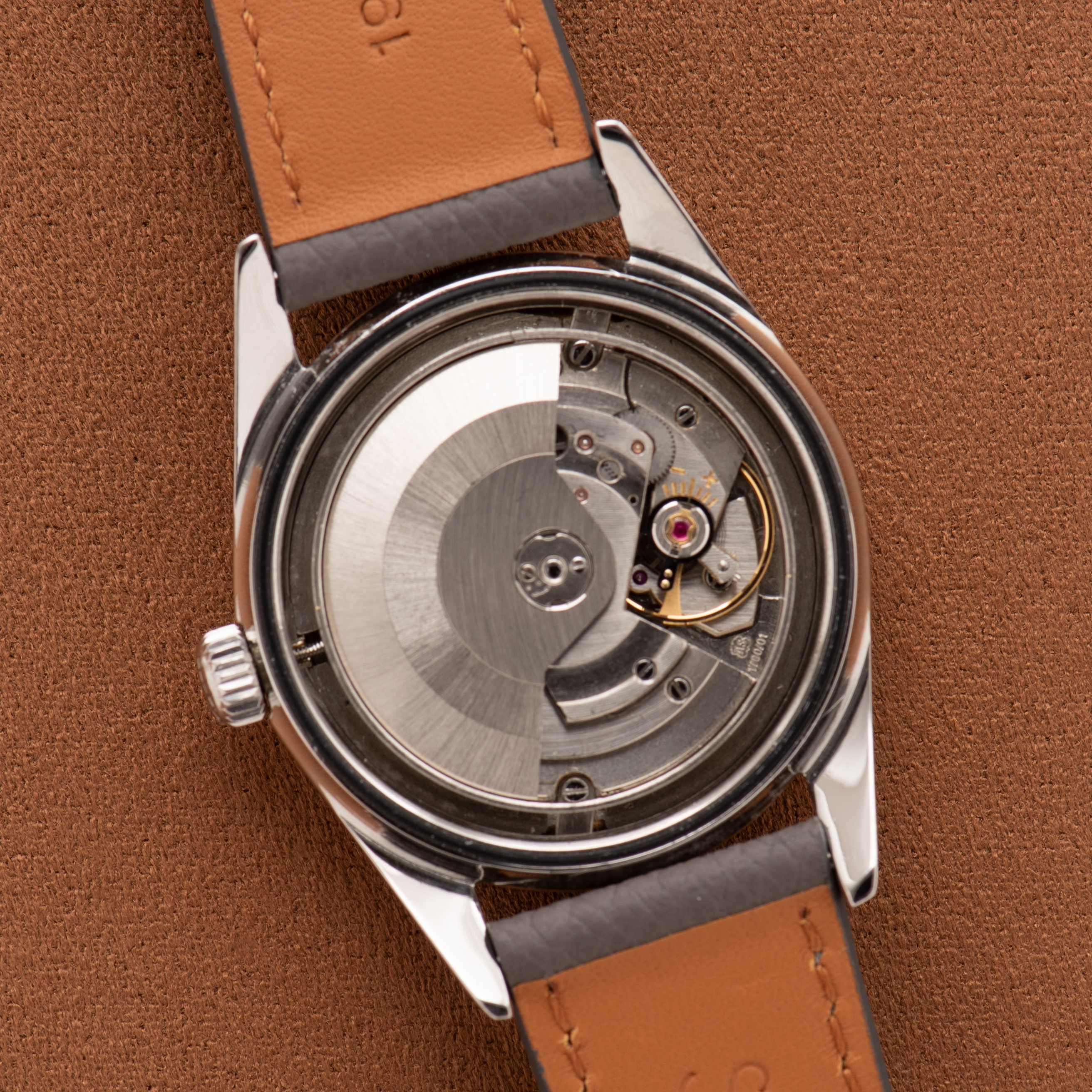 Vue de Olma Caravelle Automatic 25jewels Super Compressor "Twisted Lugs"