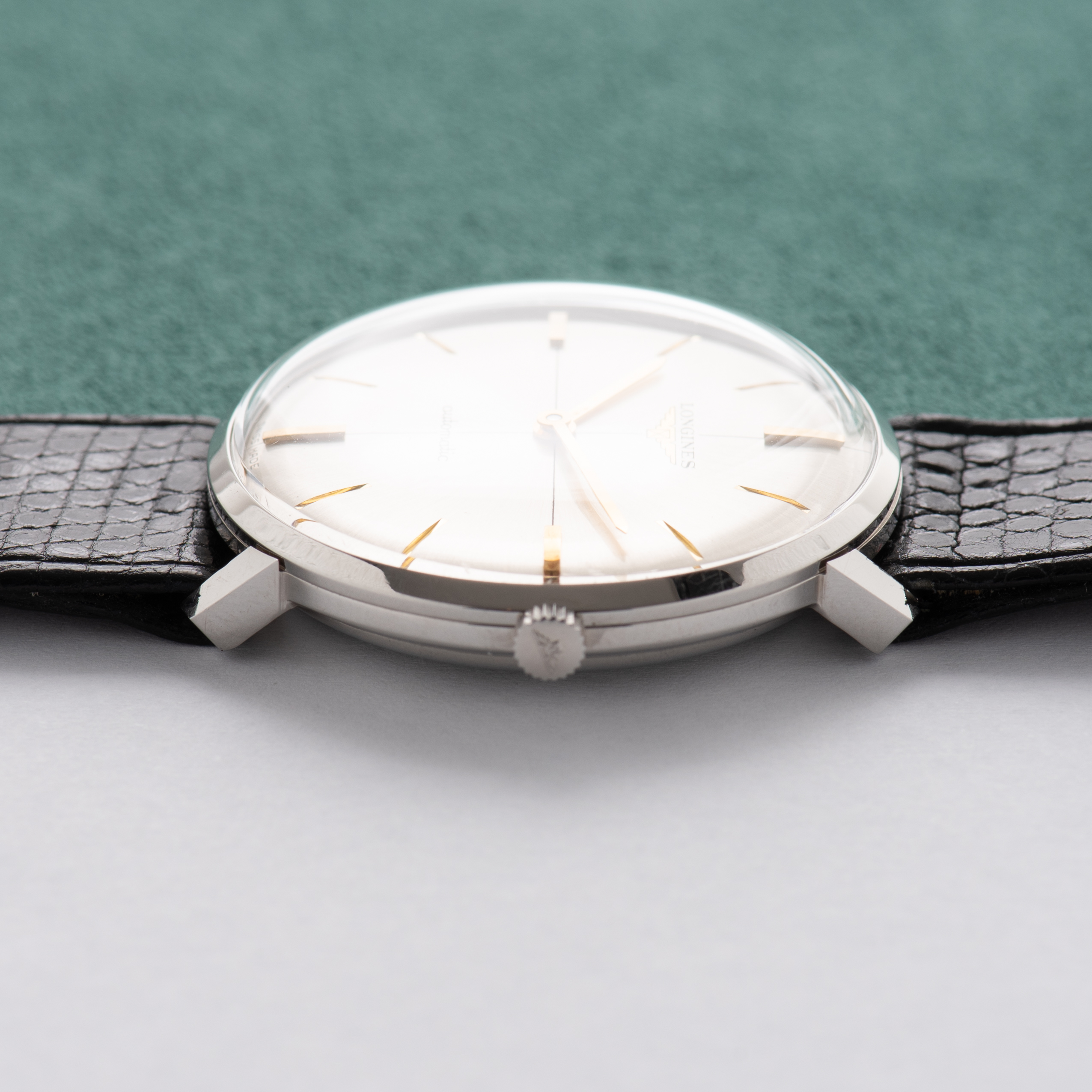 Vue de Longines Automatic "Crosshair" cal 350 réf 7496-1 New Old Stock from 1970