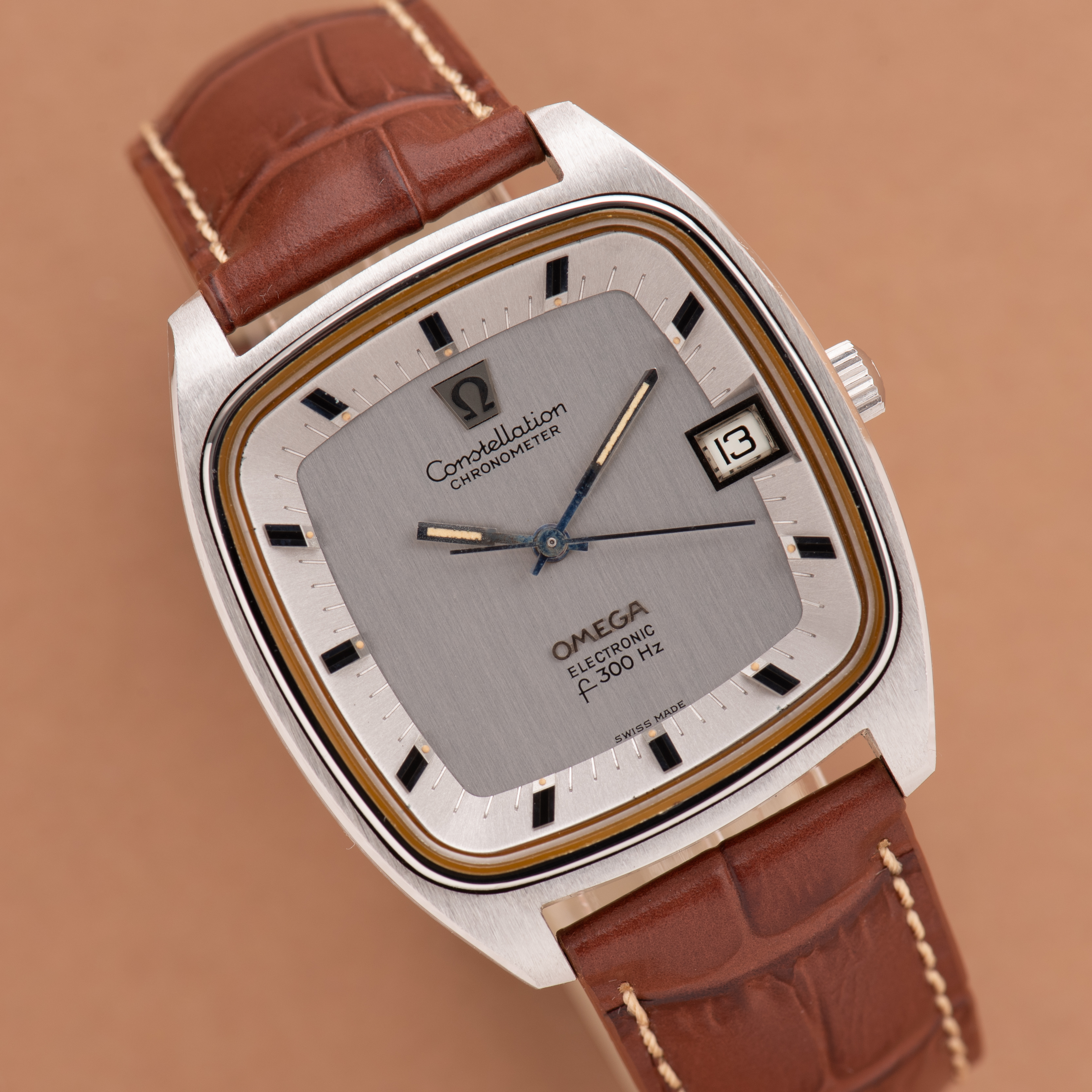 Vue de Omega Constellation Chronometer Electronic F300Hz from 1972 Ref 198.0027