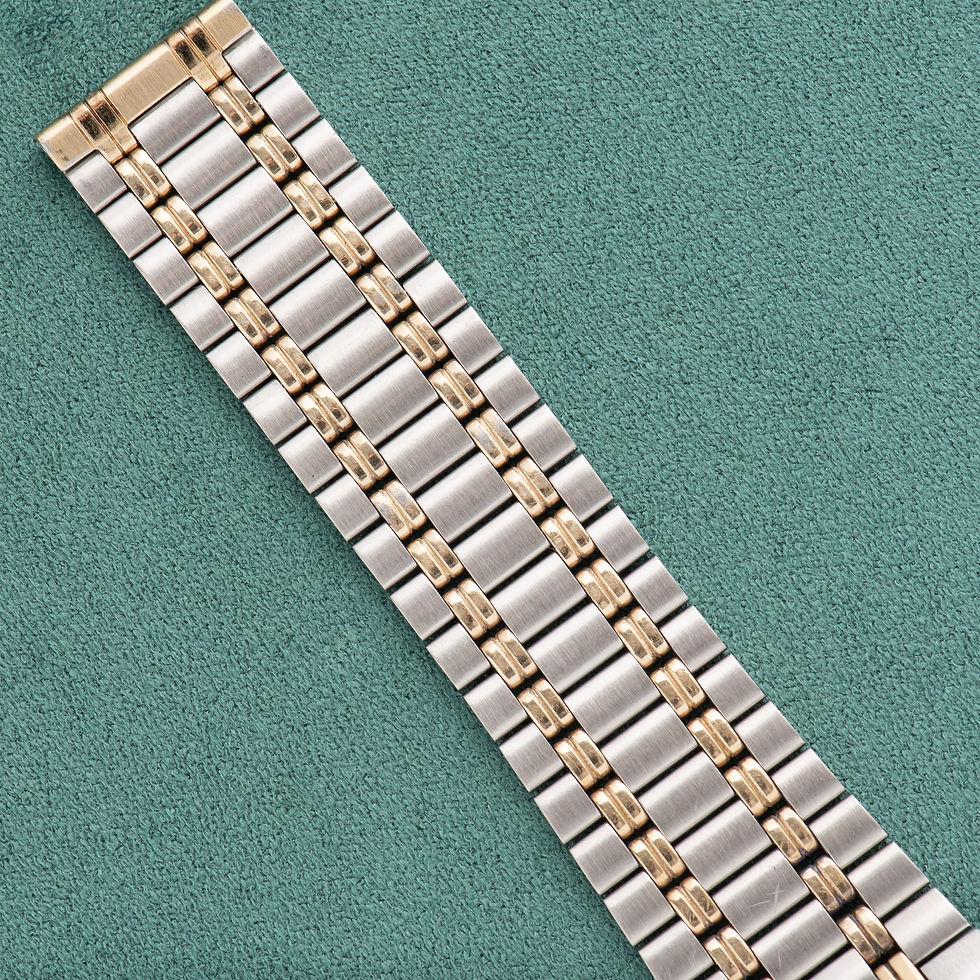 Thumbnail: Omega Seamaster Quartz Gold plated/steel réf 196.0239 from 1984