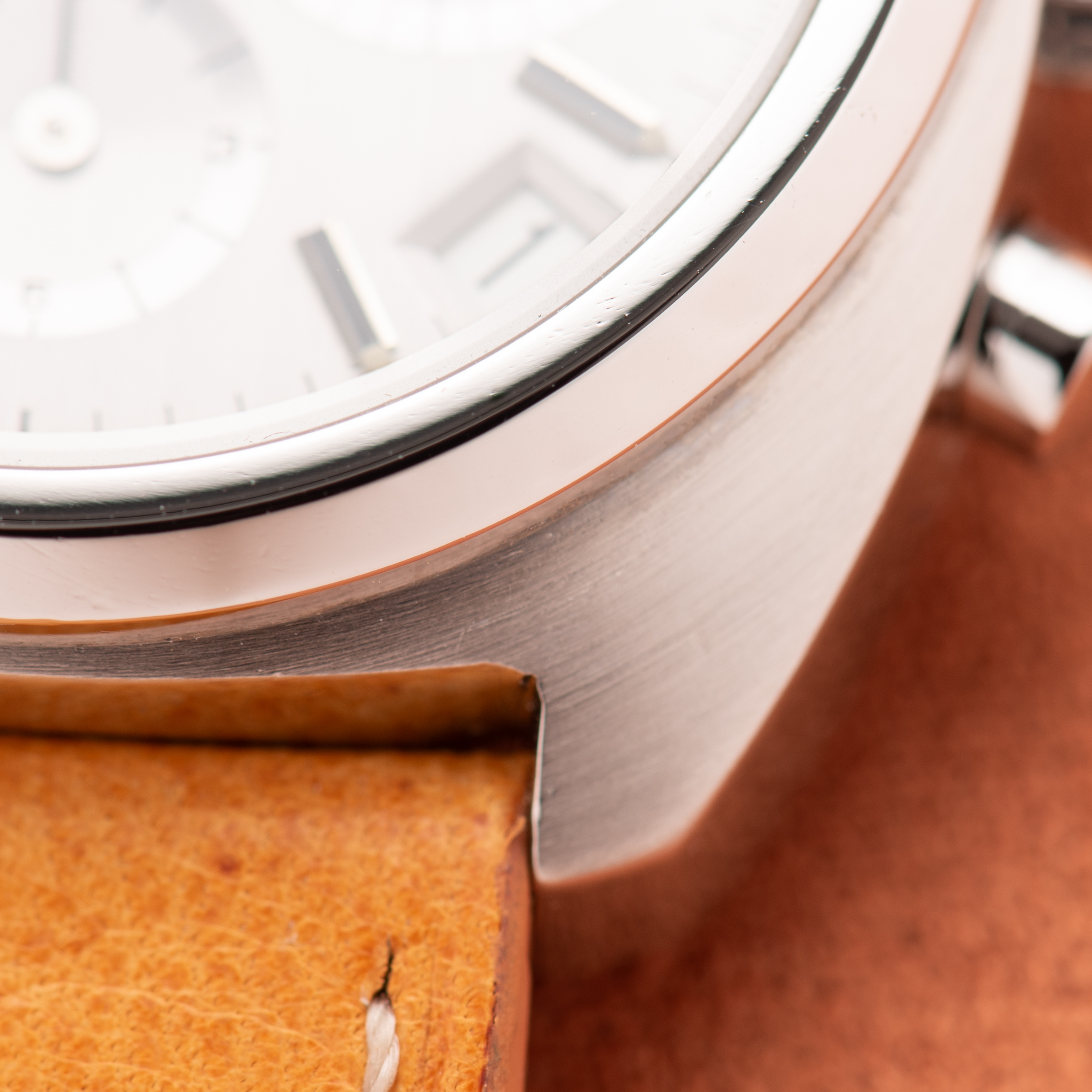 View of Zenith El Primero Chronograph Cal 3019 Réf 01.0210.415 from 1970