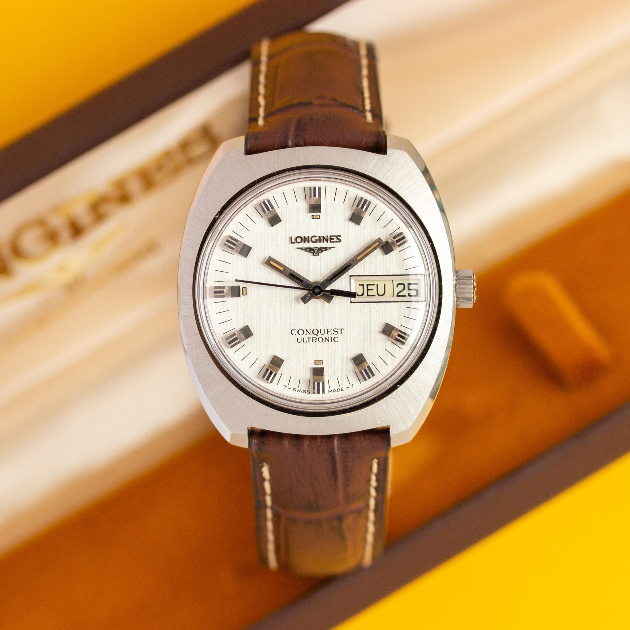 Longines Conquest Ultronic réf 1533-2 742 cal 6312