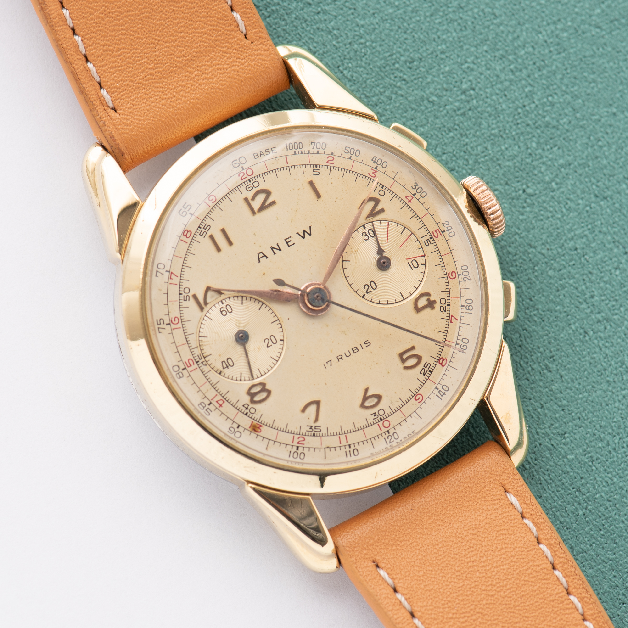 View of Anew Chronographe 17rubis Landeron 48