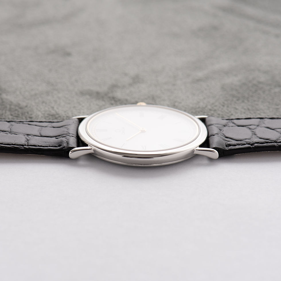 Miniature : Omega Quartz White dial Chiffres Romains réf 195.0075 cal 1378