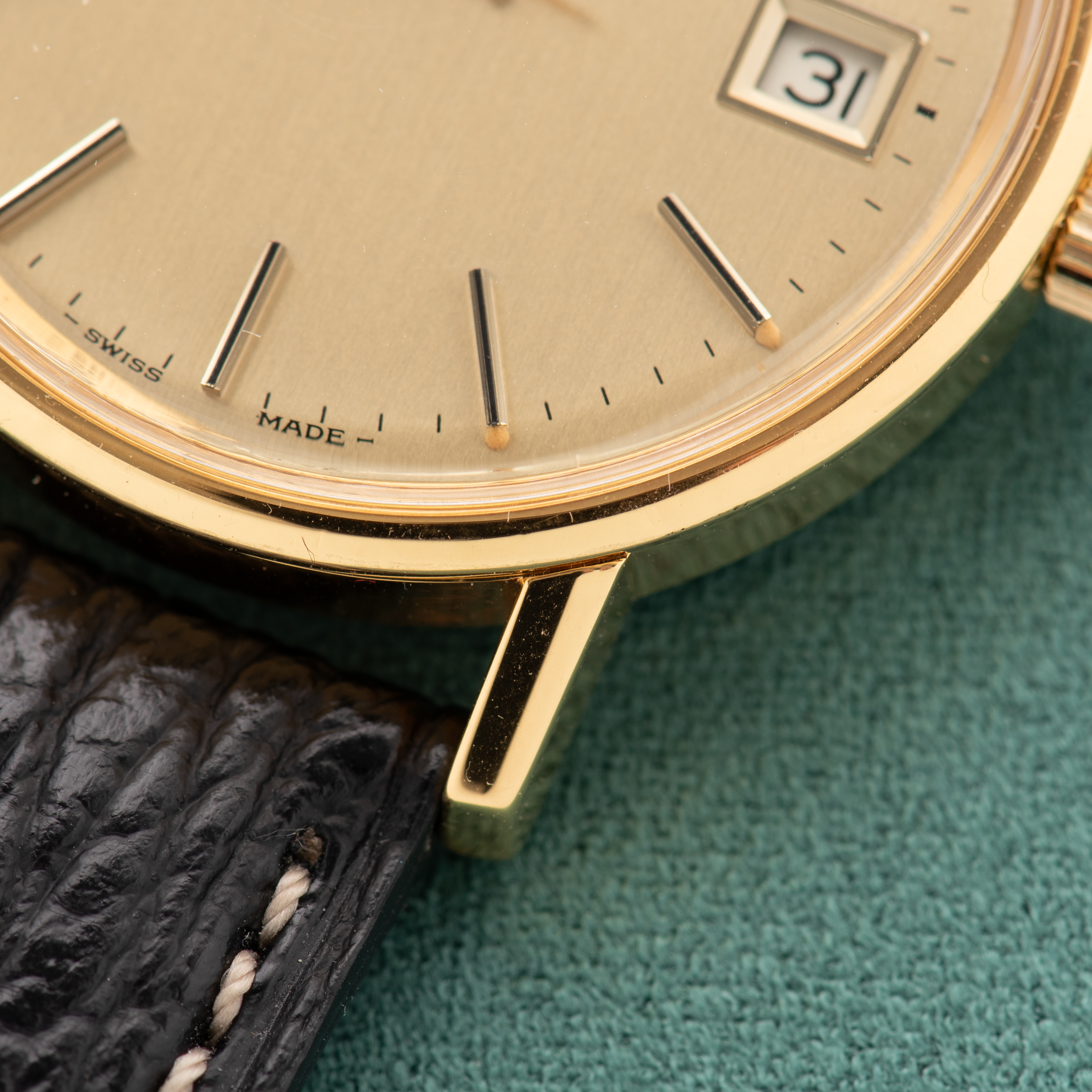 View of Omega Automatic Date Ref 166.0202 from 1975