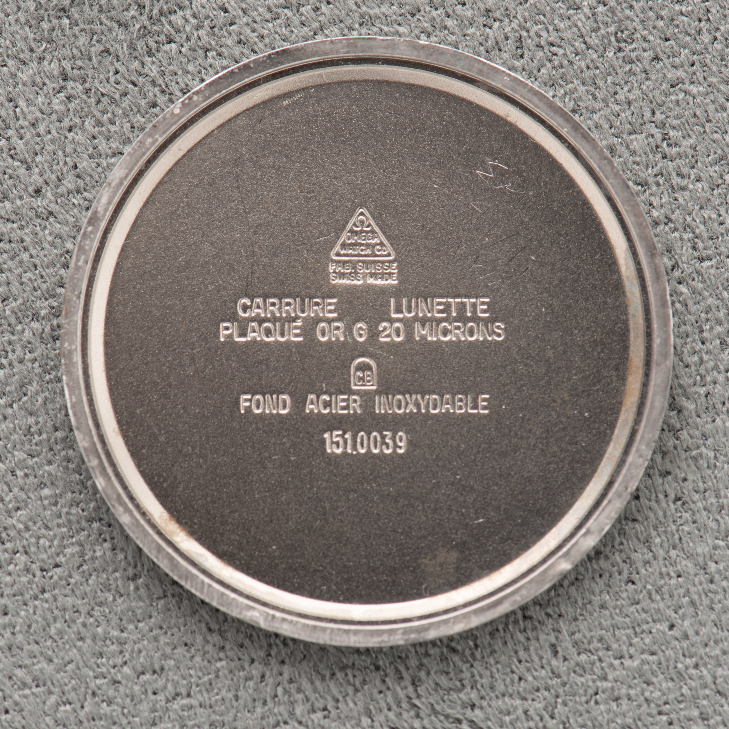 View of Omega Automatic De Ville "Curtain Dial" Cal 711 réf 151.0039 from 1973