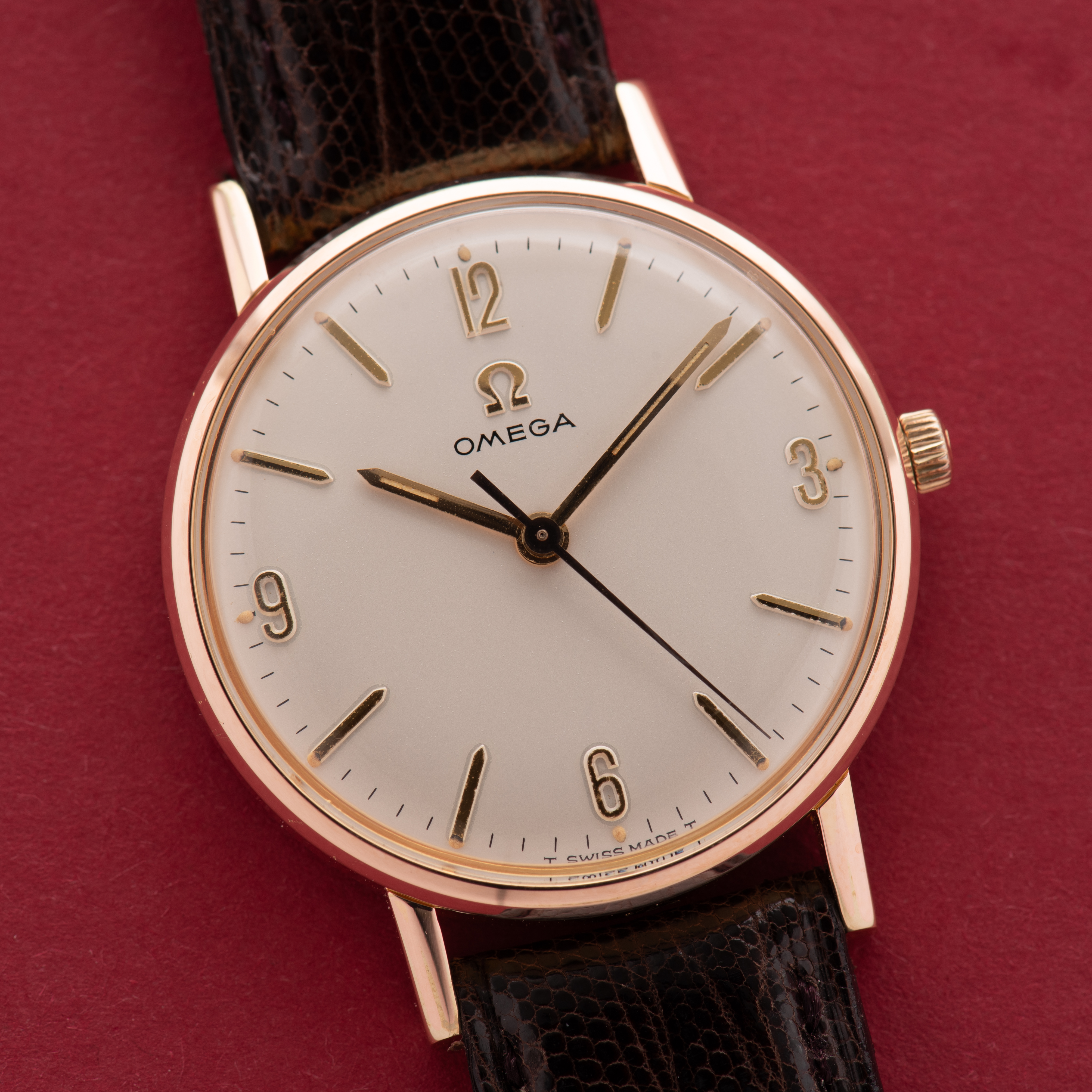 Vue de Omega Classic mécanique cal 601 Réf 131.018 from 1966