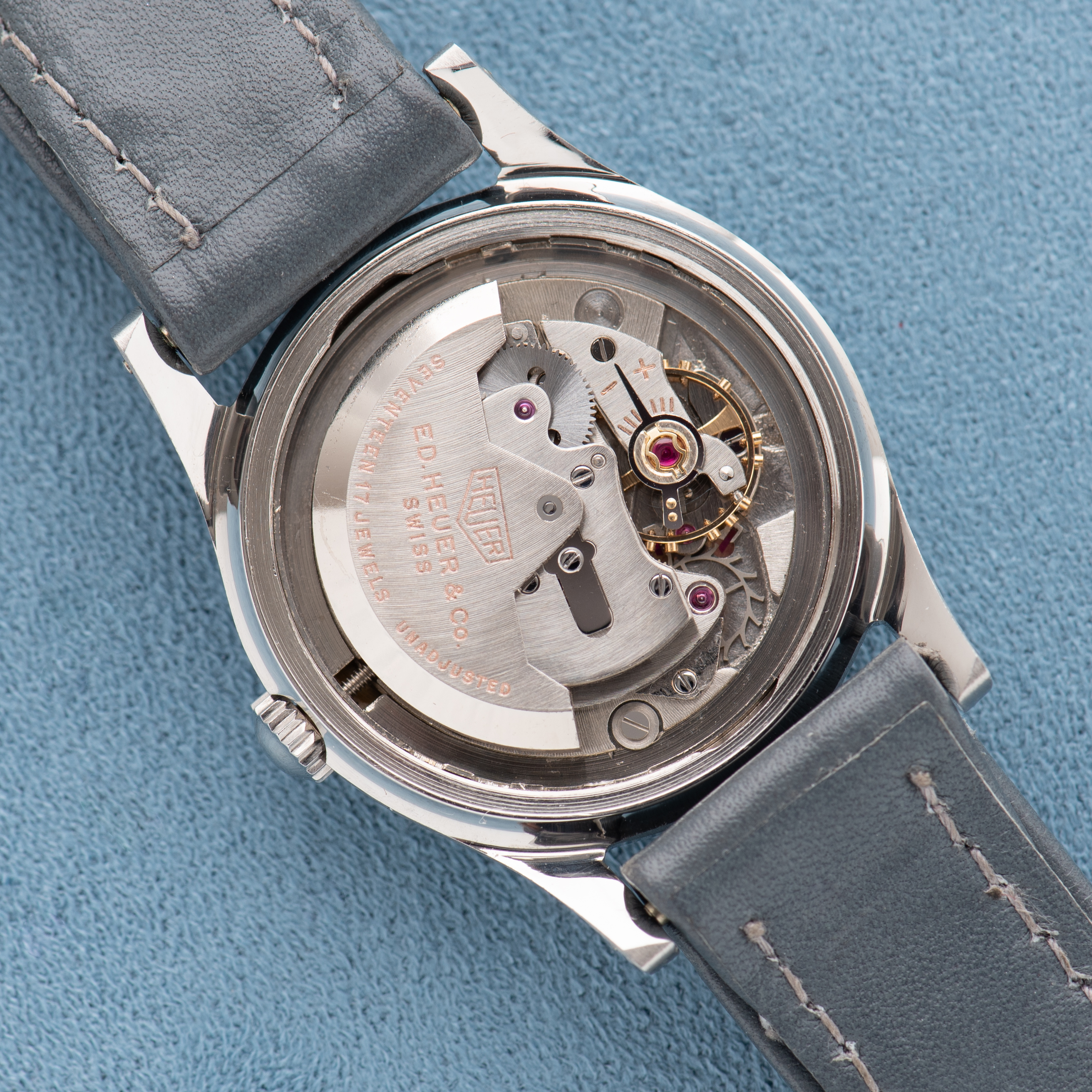 Vue de Heuer Automatic New Old Stock Crème Dial AS1230 from 1950