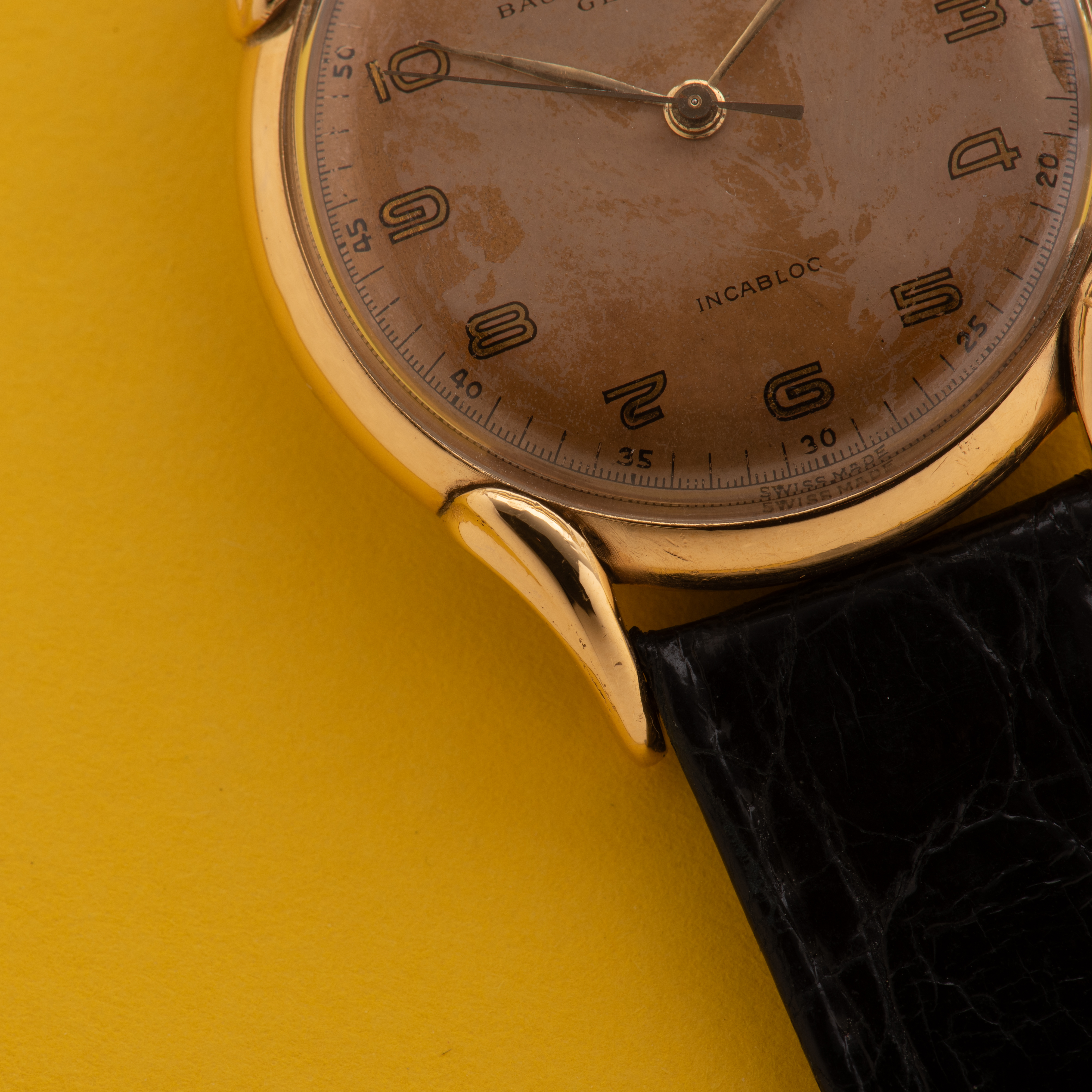 Vue de Baume & Mercier Genève Incabloc mécanique