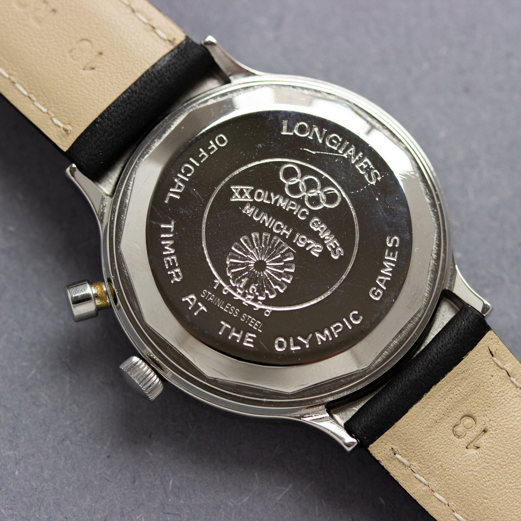 View of Longines Conquest Olympic Games cal 334