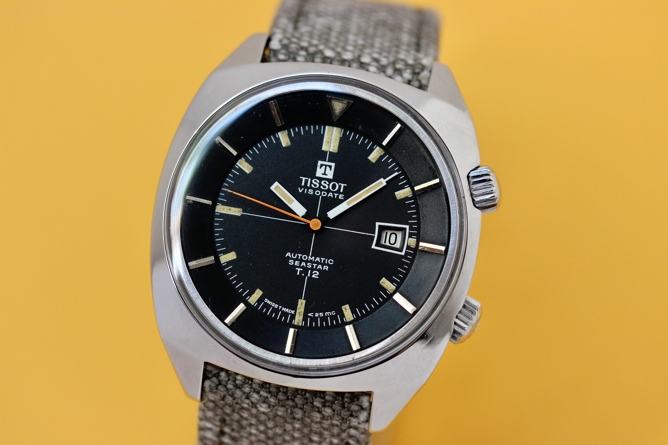 Zicht op Tissot Visodate Automatic Seastar T12 cal 784- 2