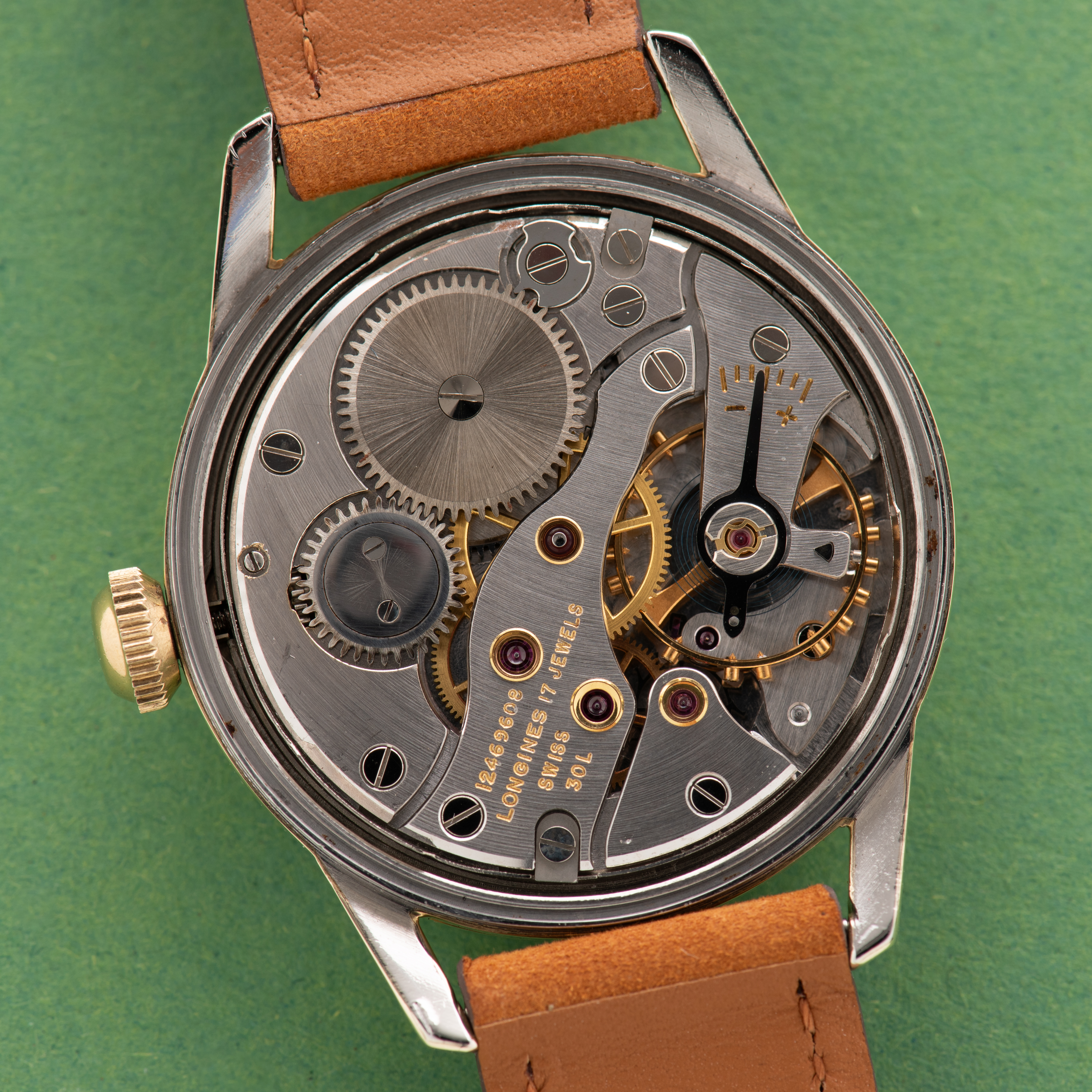 View of Flagship Dress Longines Ref 302 cal 30L