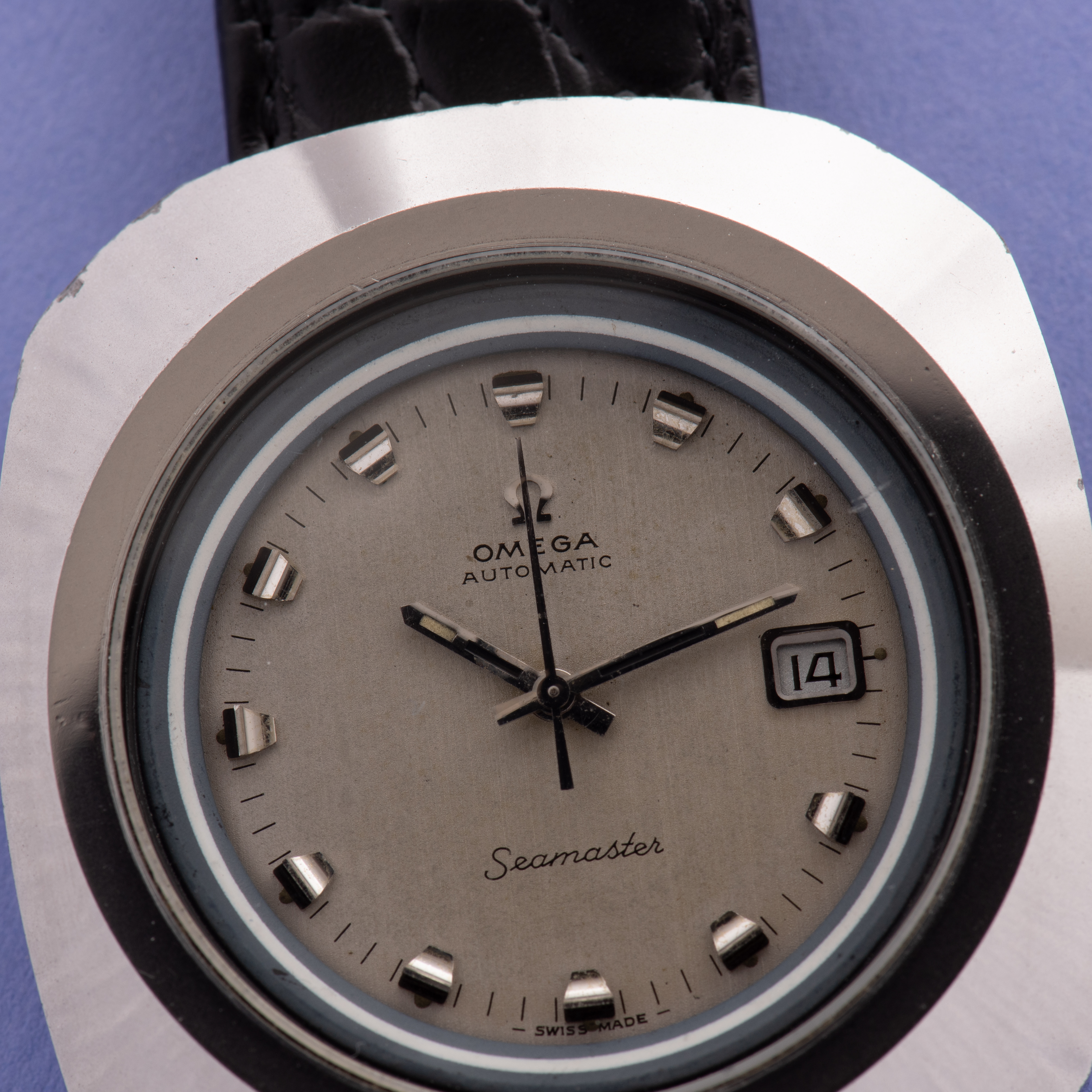 Vue de Omega Seamaster Tungsten Anakin Skywalker Automatic réf 166.078 cal 565 1969