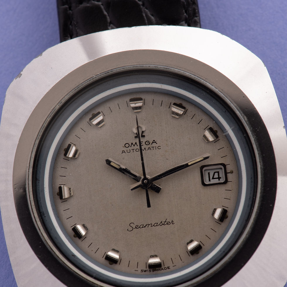 Thumbnail: Omega Seamaster Tungsten Anakin Skywalker Automatic réf 166.078 cal 565 1969